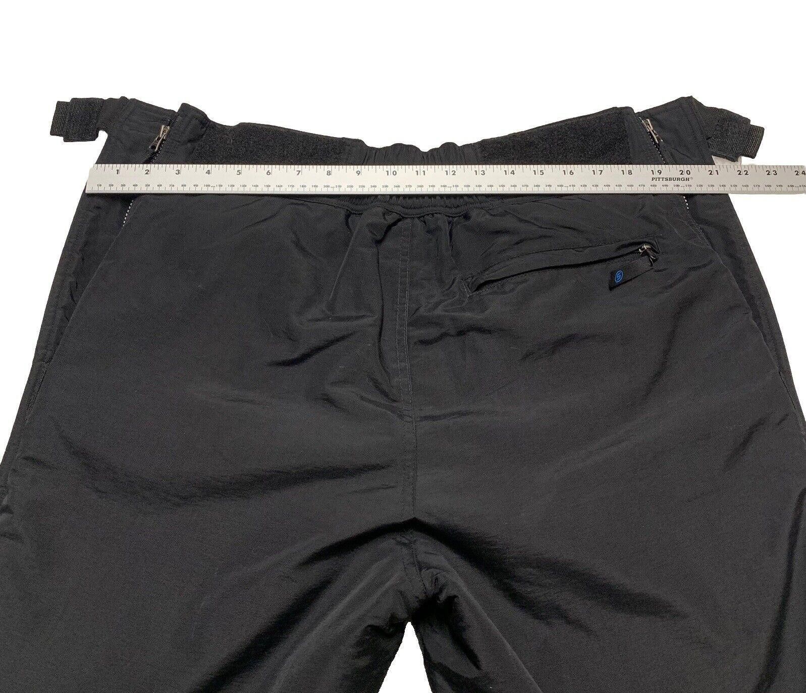 Other Slalom Snow Pants Black Nylon Men's M Ski Gorpcore Size ONE SIZE - 9 Thumbnail