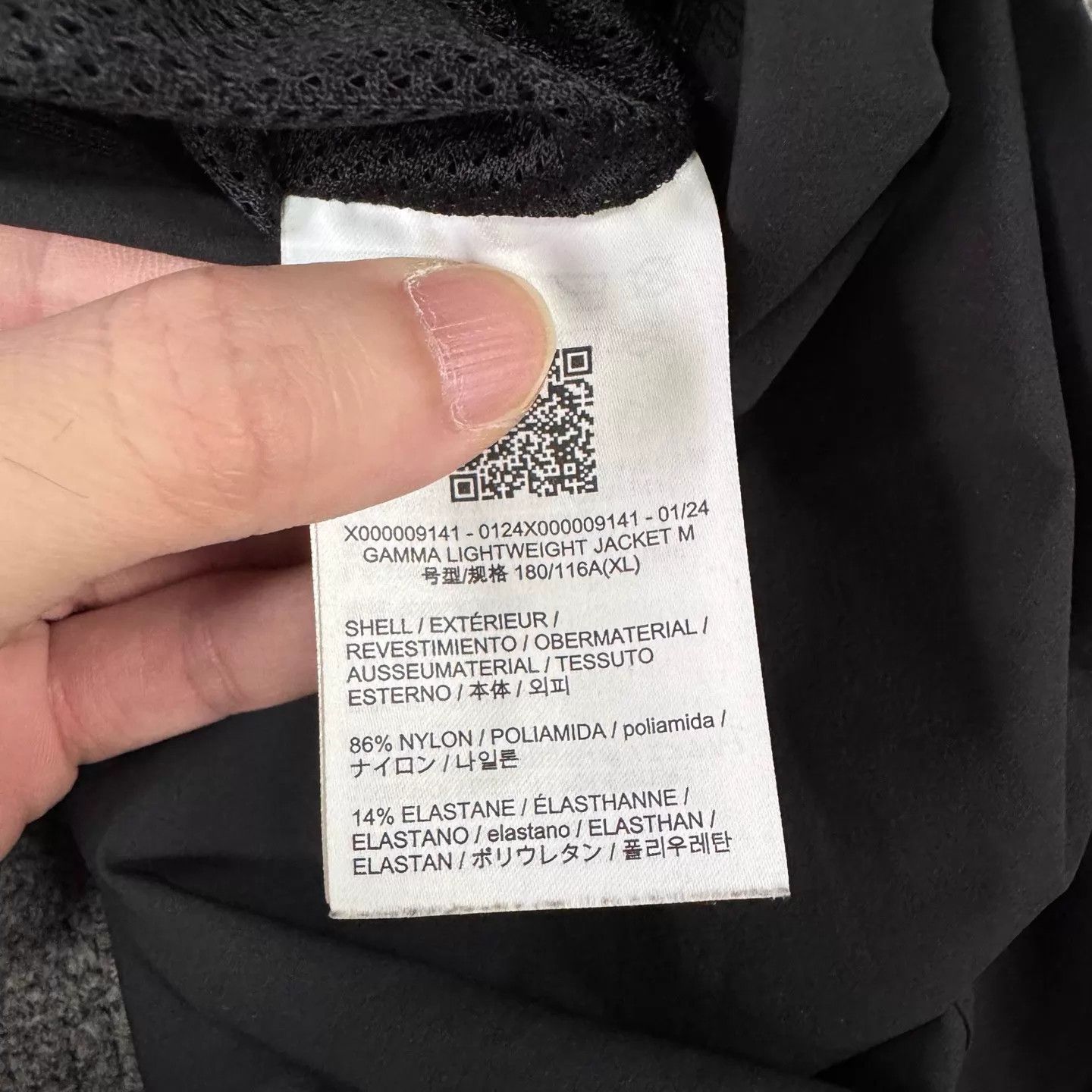 Arc'teryx Arcteryx Gamma Black Stand Collar Softshell XL 99 Size US XL / EU 56 / 4 - 7 Thumbnail
