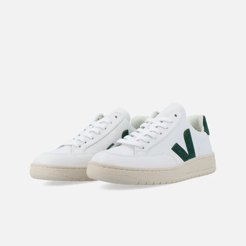 Veja o1s22i1n1224 V -12 Low-Top Sneakers in White Size US 11 / EU 44 - 4 Thumbnail
