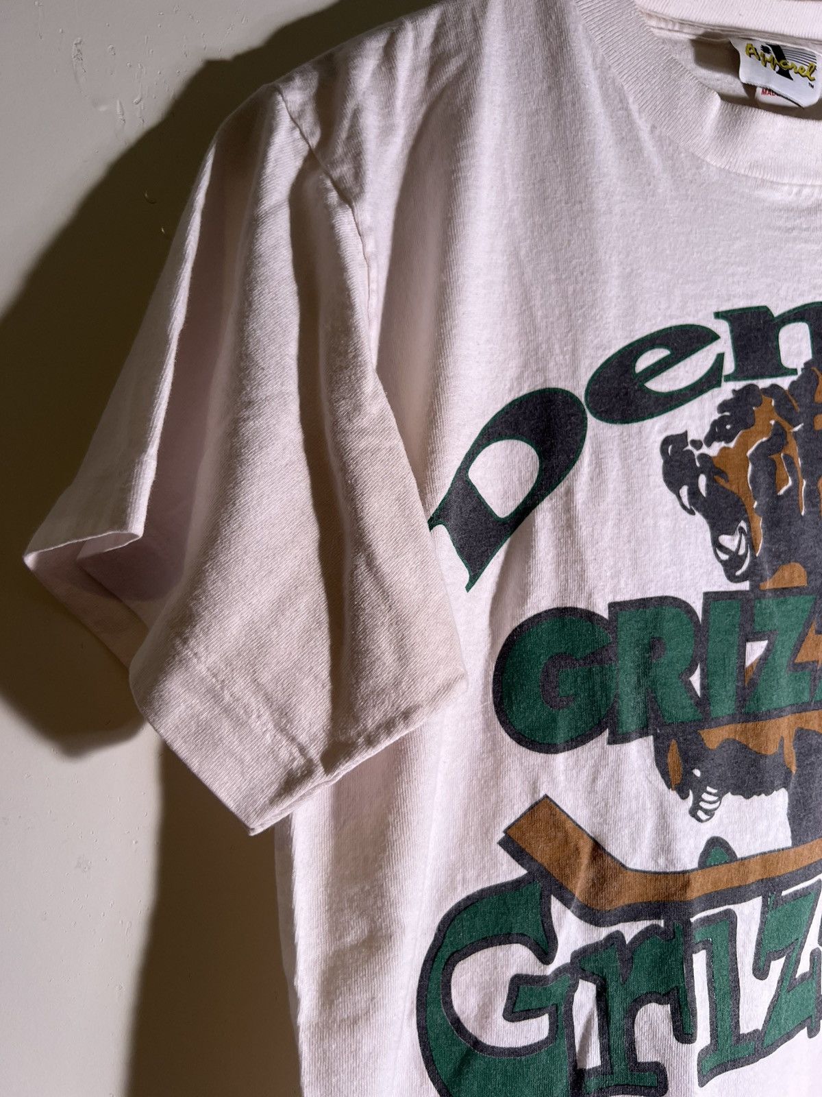 Vintage 80’s 90’s VTG Vintage Denver Grizzlies Hockey Bear Retro Tee Size US M / EU 48-50 / 2 - 6 Thumbnail