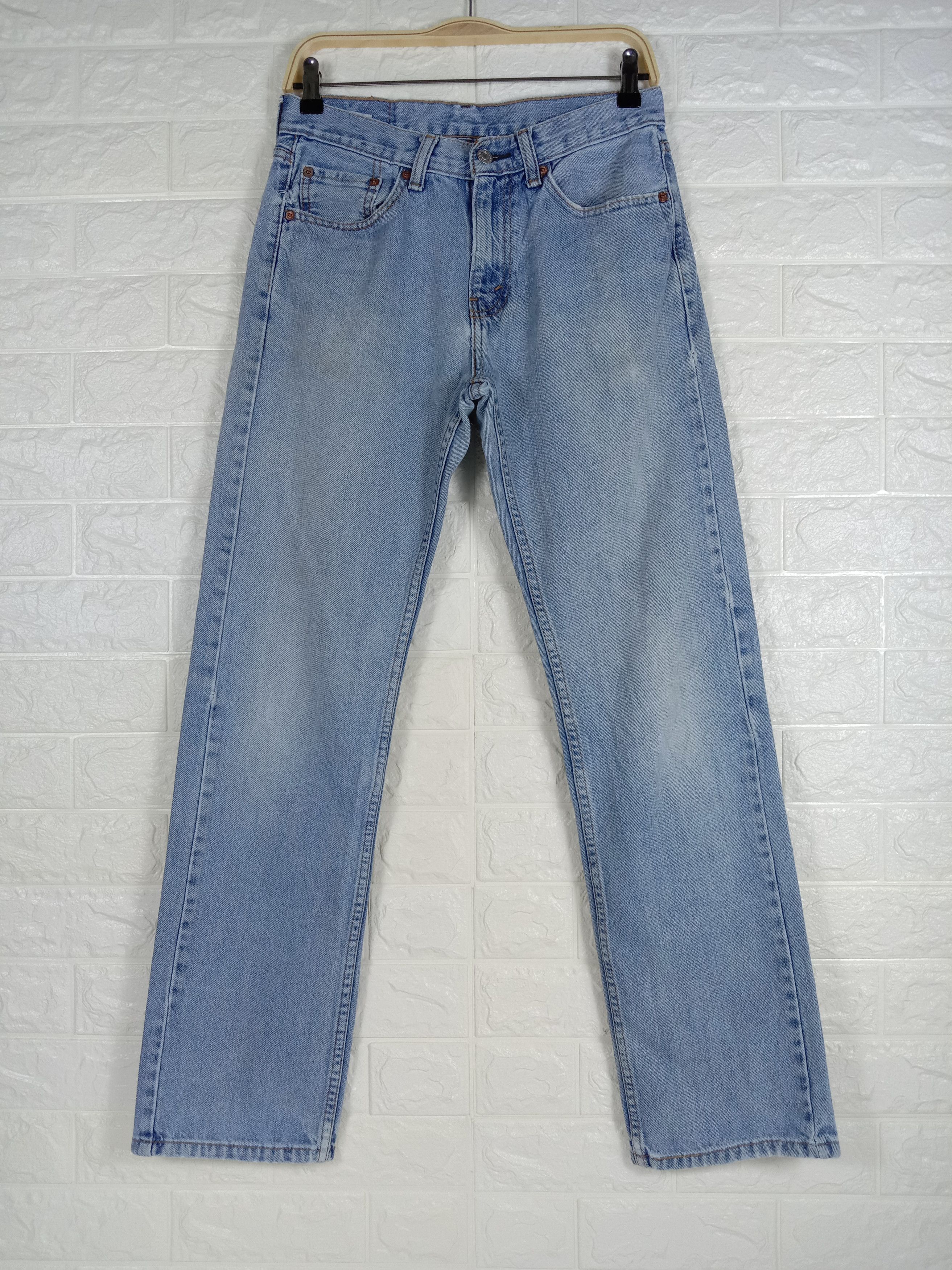 Levi's Vintage Levi's 505 Jeans Light Wash Straight Fit Denim Size US 29 - 1 Thumbnail