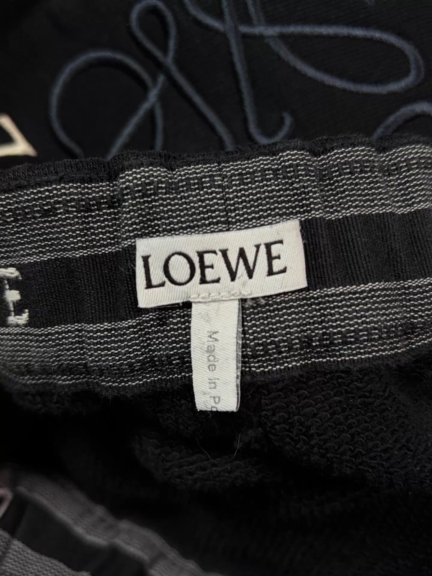 Loewe LOEWE Black Sweatpants L Size US 34 / EU 50 - 4 Thumbnail
