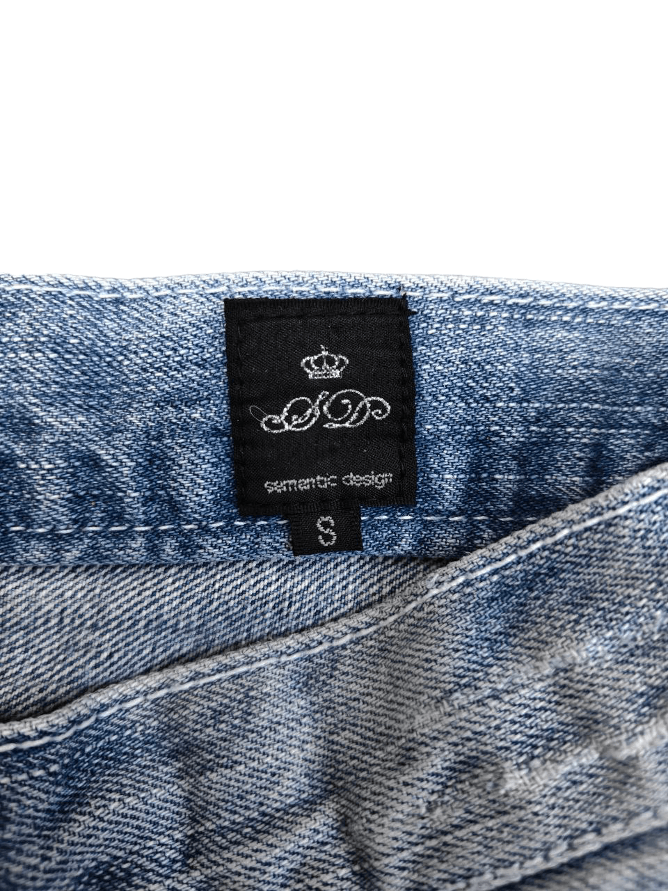semanticdesign Semantic Design distressed Denim Size US 31 - 7 Thumbnail