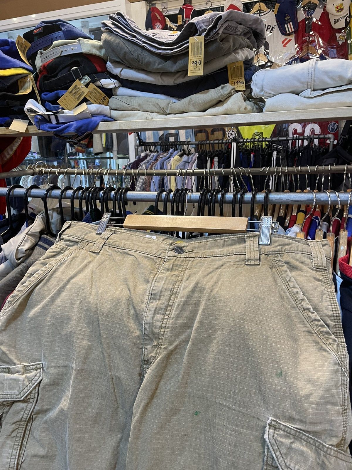 Carhartt Vintage Carhartt Carpenter Shorts Size US 38 / EU 54 - 3 Thumbnail