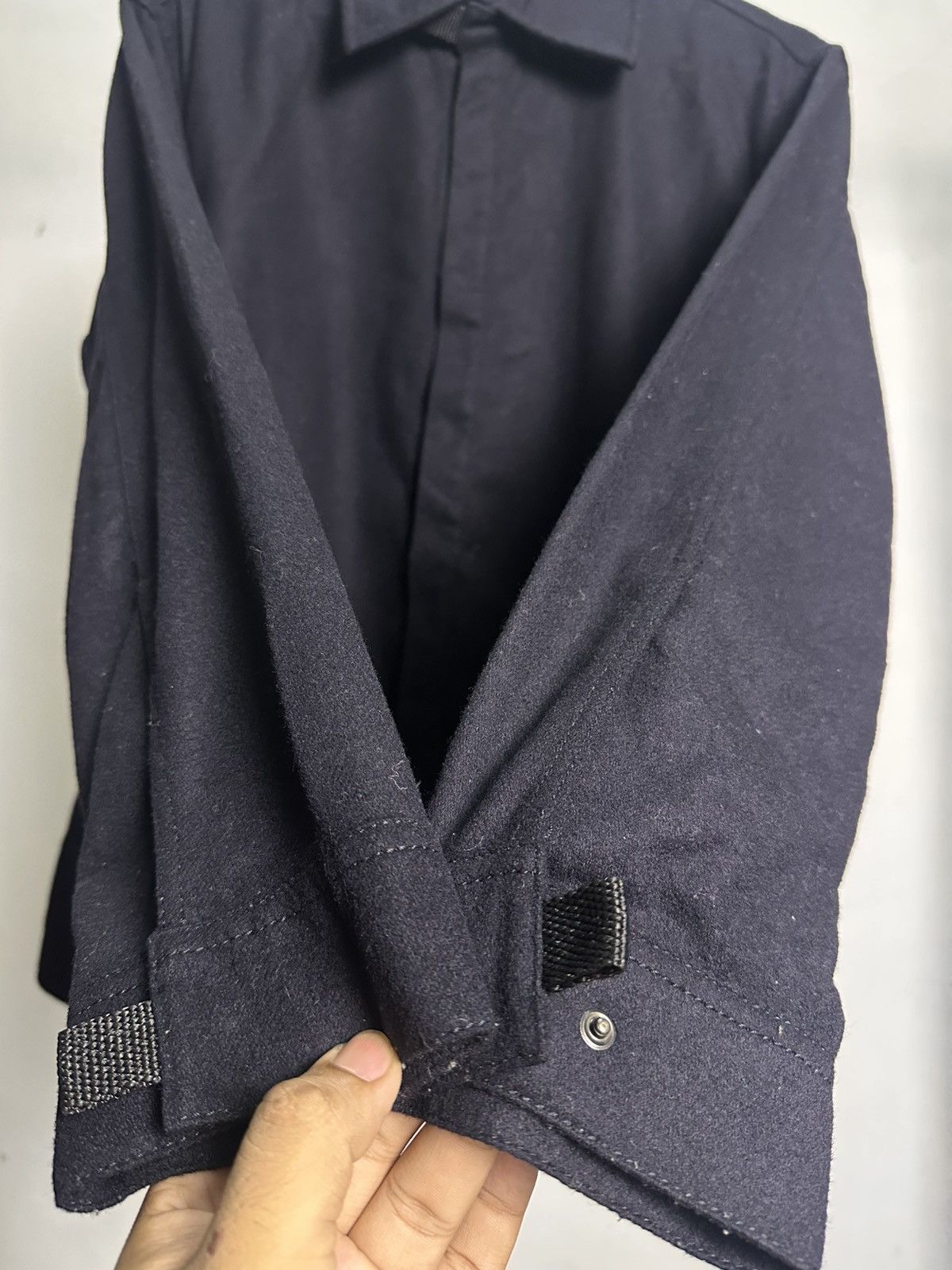 Emporio Armani Emporio Armani Wool Cashmere Button-Up Shirt Jacket Size US M / EU 48-50 / 2 - 6 Thumbnail