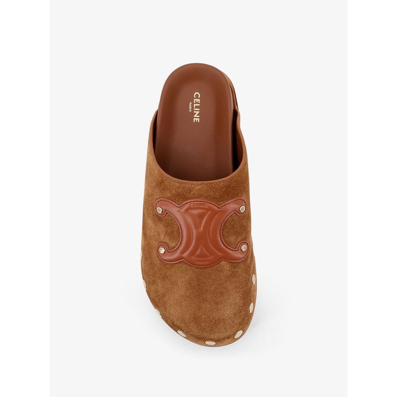 Celine CELINE $970 Cognac Pitea Clogs New & Authentic (Women's size Size US 10 / IT 40 - 5 Thumbnail