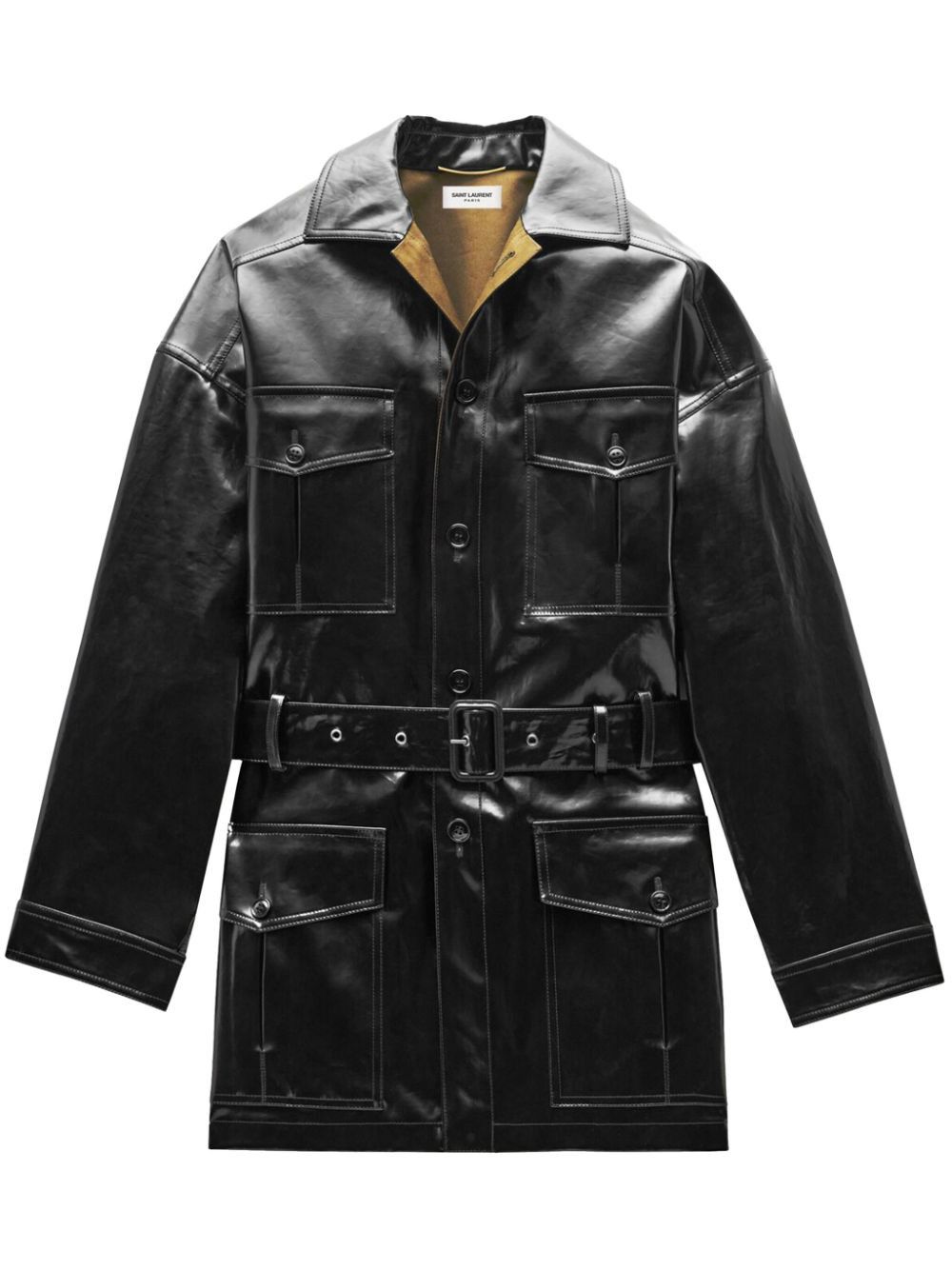 Saint Laurent Paris COTTON JACKET Size S / US 4 / IT 40 - 1 Thumbnail