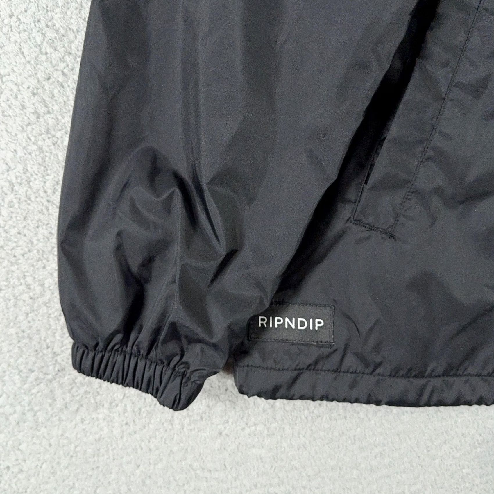 RIPNDIP RIPNDIP Jacket Mens Small Black We Out Here Alien Windbreaker Streetwear Coach Size US S / EU 44-46 / 1 - 4 Thumbnail