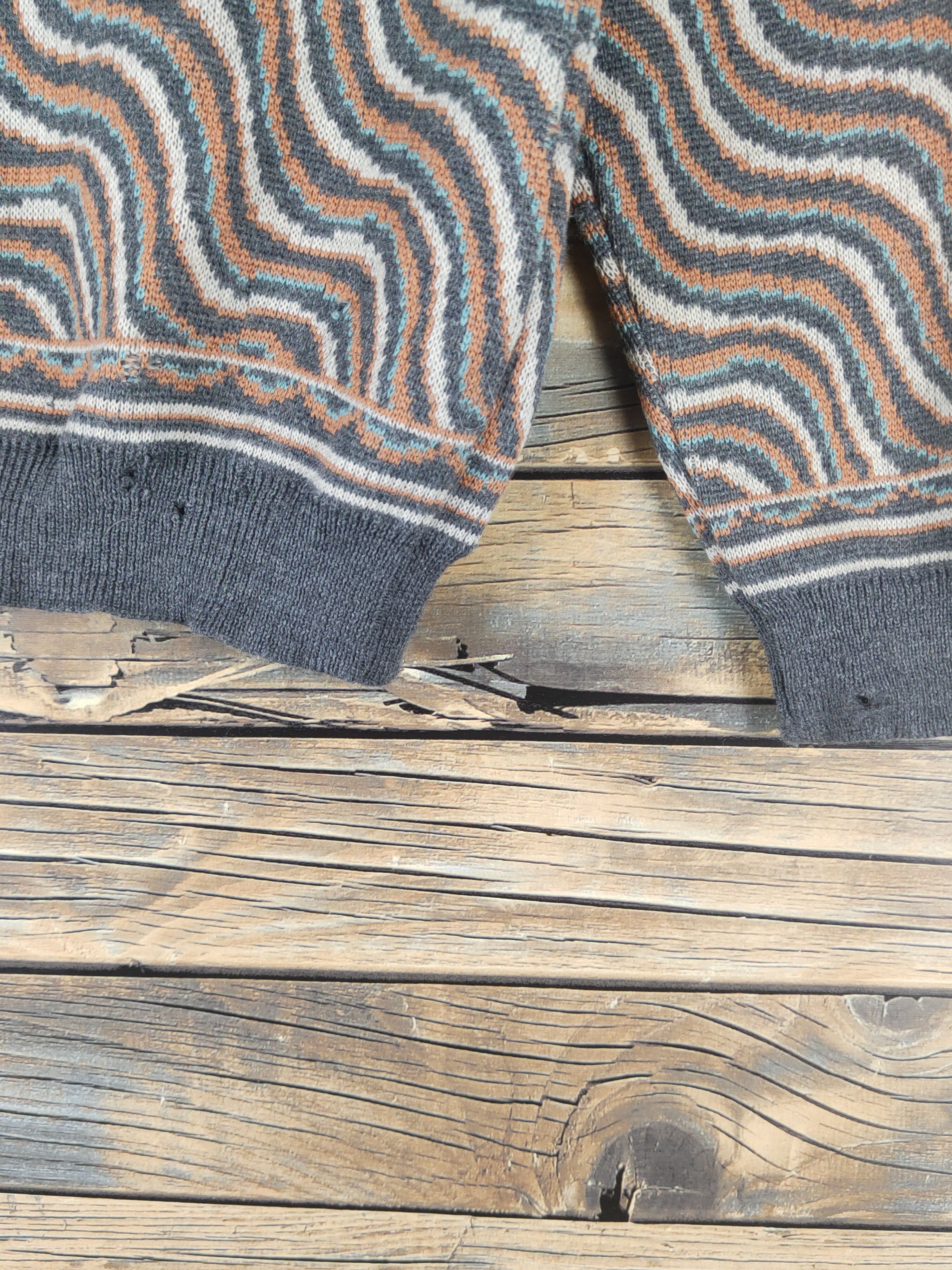 Homespun Knitwear × Japanese Brand Japanese Brand Dark Gray Knitwear Cardigan #W1531 Size S / US 4 / IT 40 - 10 Thumbnail