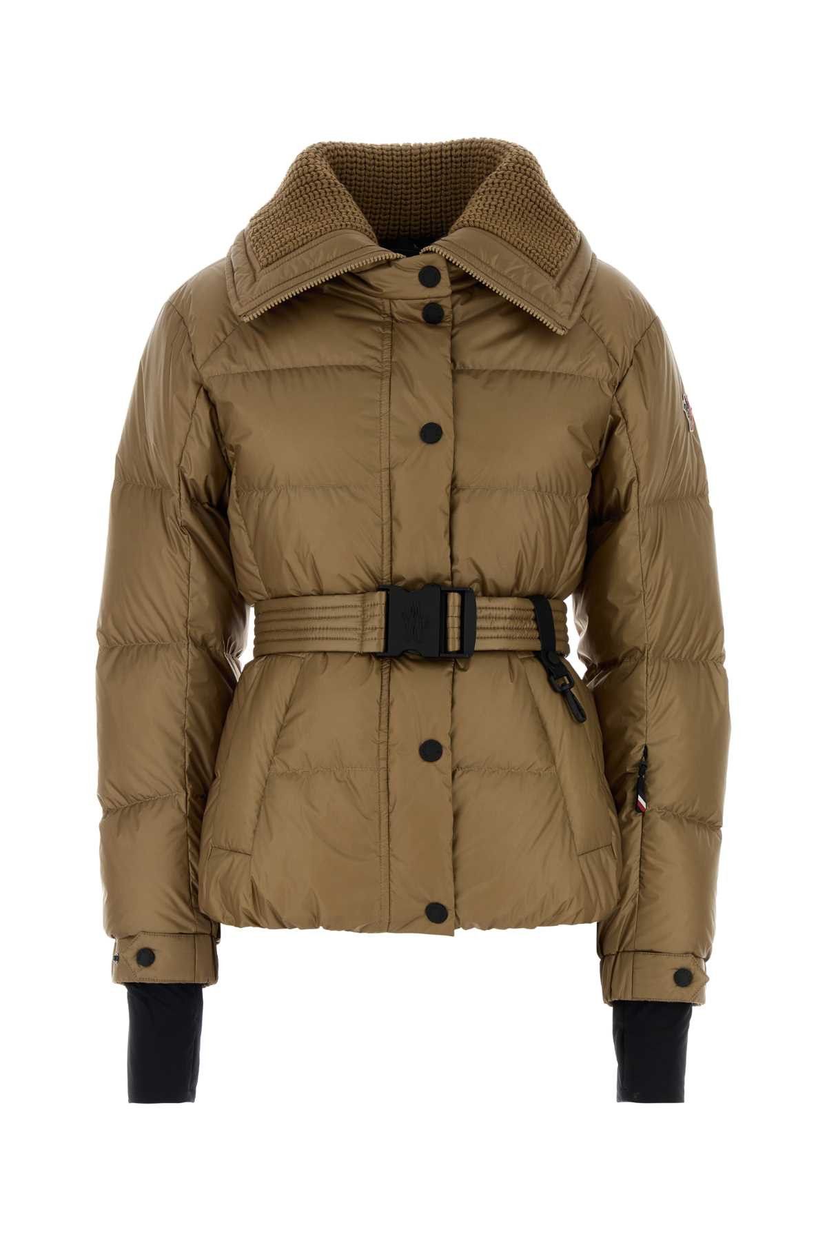 Moncler Grenoble Biscuit Nylon Batailleuse Down Jacket Size M / US 6-8 / IT 42-44 - 1 Thumbnail