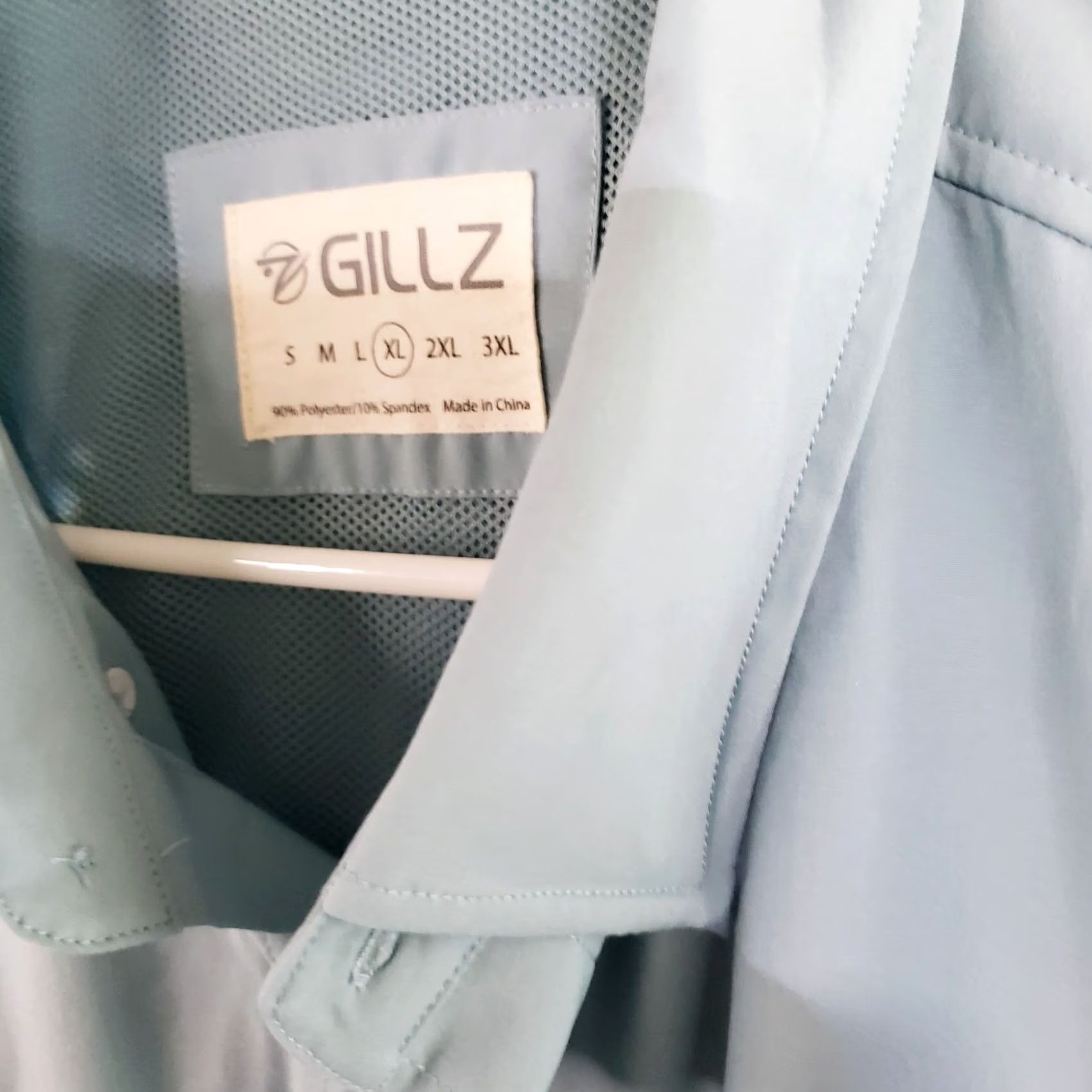 Vintage Gillz Performance Shirt Men XL Vented Short Sleeve Blue Button-Up Casual Fisherman Size US XL / EU 56 / 4 - 7 Thumbnail