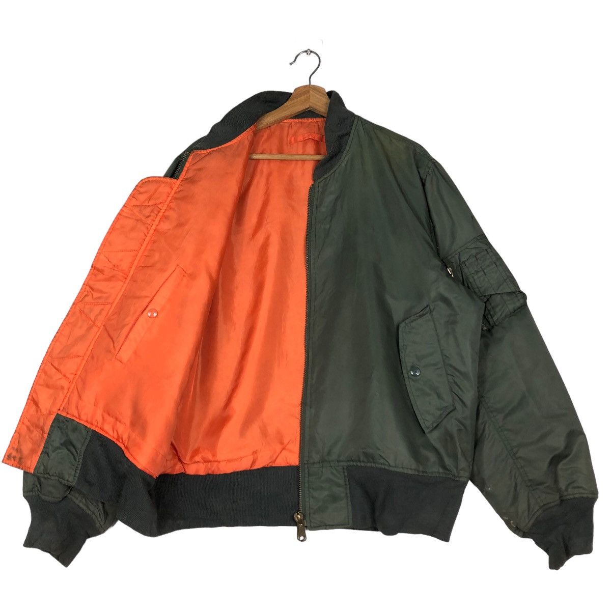 Japanese Brand 🔥Vtg Reversible Bomber Jacket Military Design Issey Miyake Size US M / EU 48-50 / 2 - 9 Thumbnail