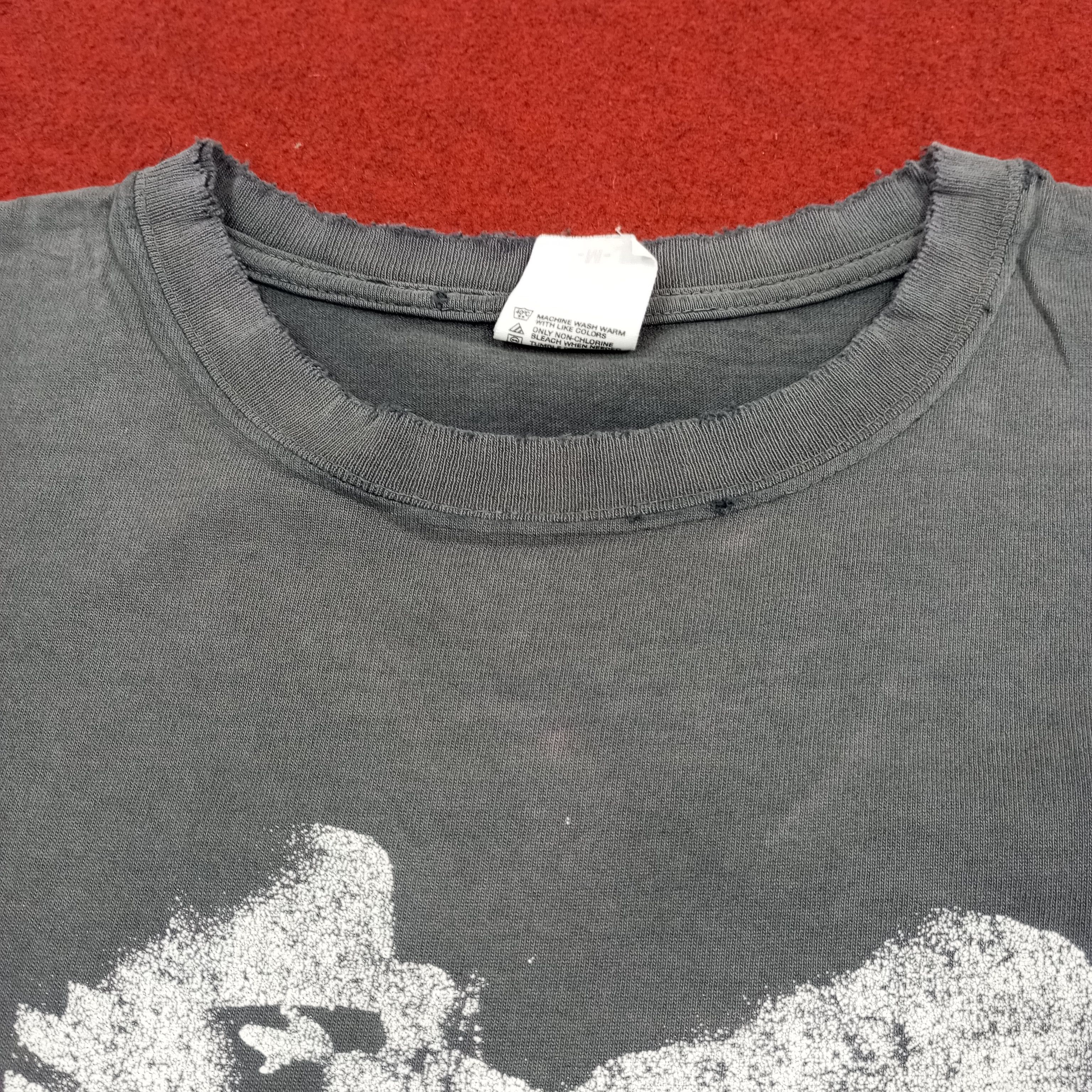 Anvil × Vintage The Slow Life Streetwear Style Distressed Vintage Tshirt Size US L / EU 52-54 / 3 - 14 Thumbnail