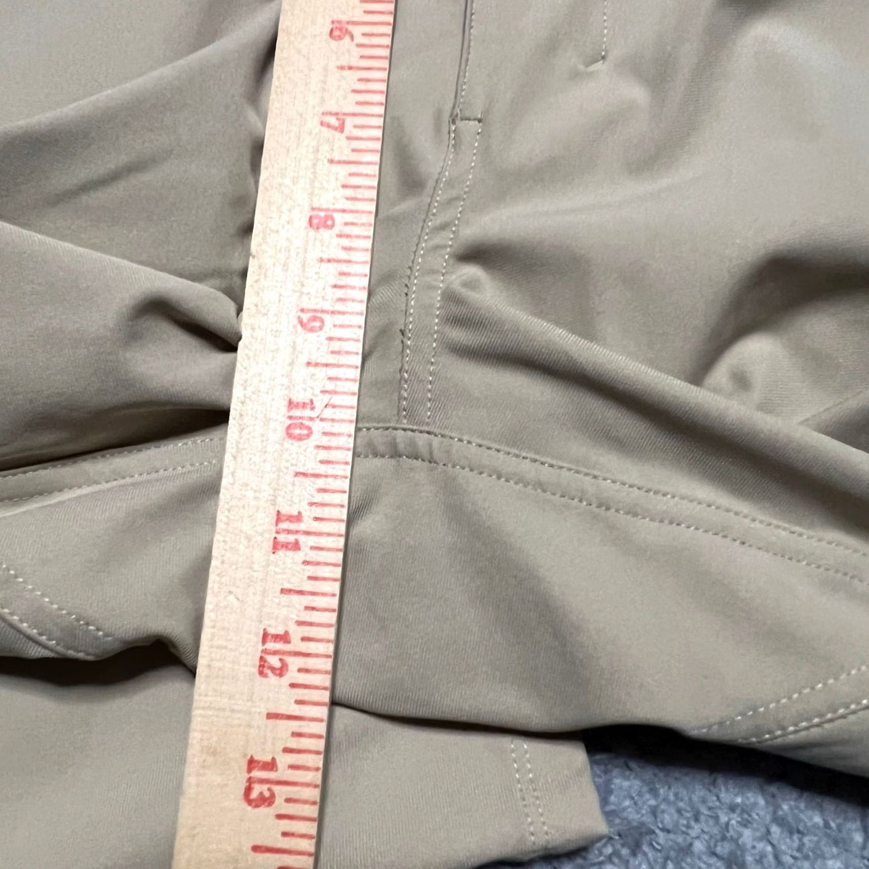 Lululemon Lululemon Pants Mens 34 x 31 ABC Classic Fit Warpstreme 5 Pocket Straight Stretch Beige Warpstreme Size US 34 / EU 50 - 7 Thumbnail