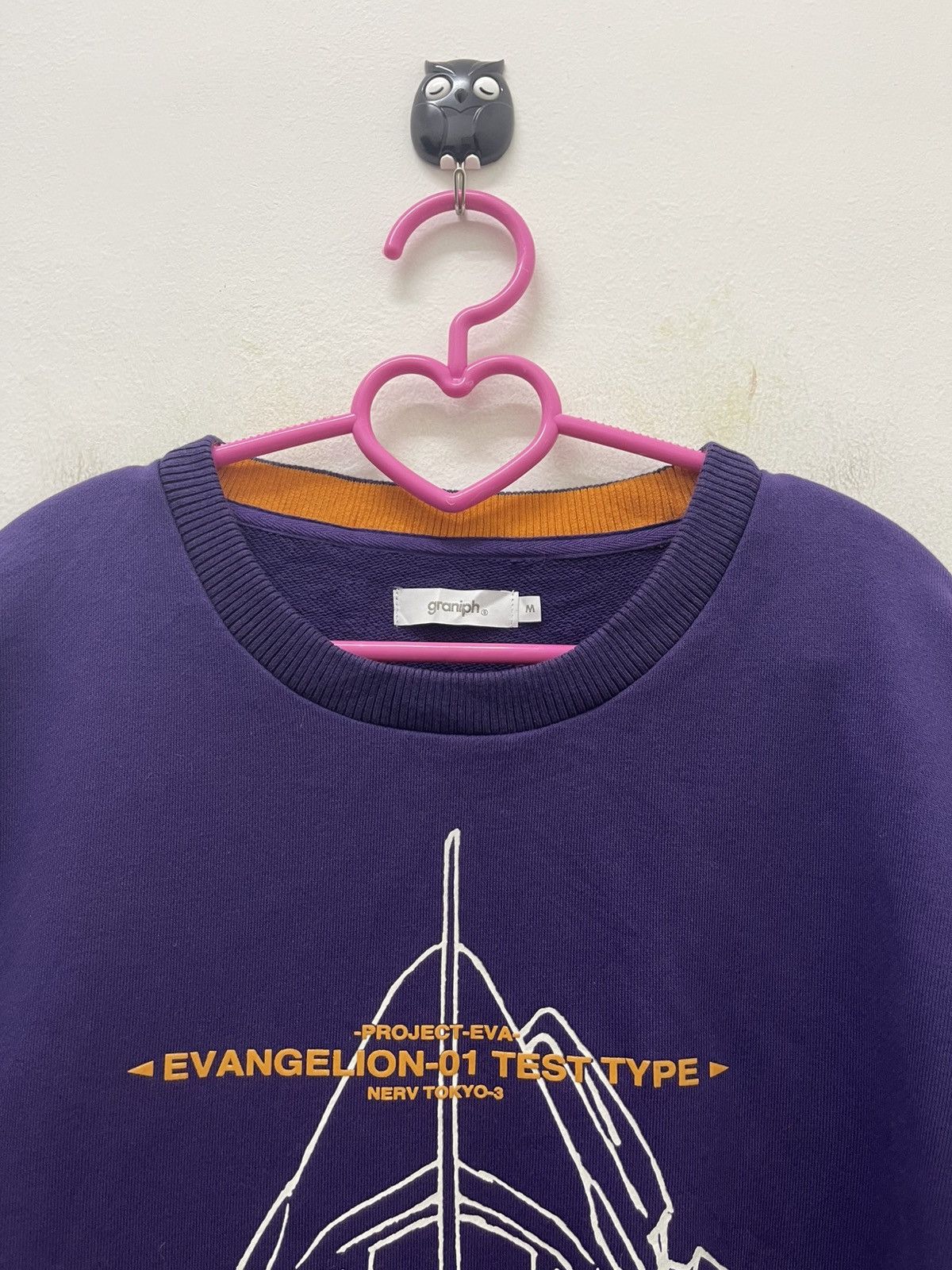 Anime Rare EVANGELION LCL All Over Print Graniph Japan Size US M / EU 48-50 / 2 - 5 Thumbnail