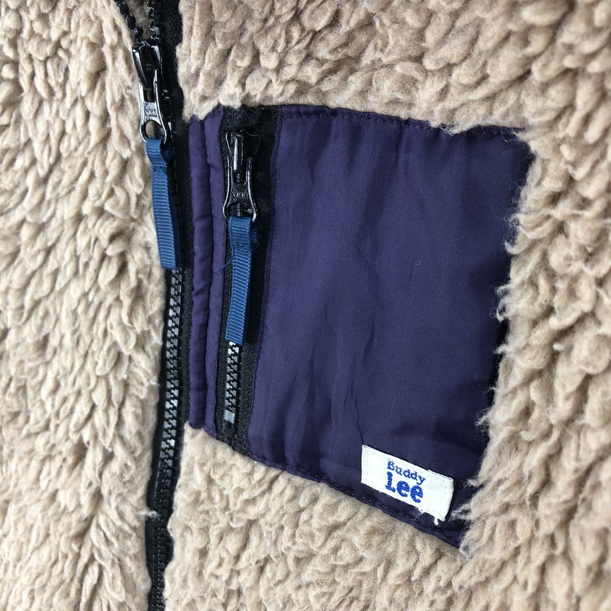 Lee Kids Buddy Lee Sherpa Zipper Light Jacket Size US XS / EU 42 / 0 - 6 Thumbnail