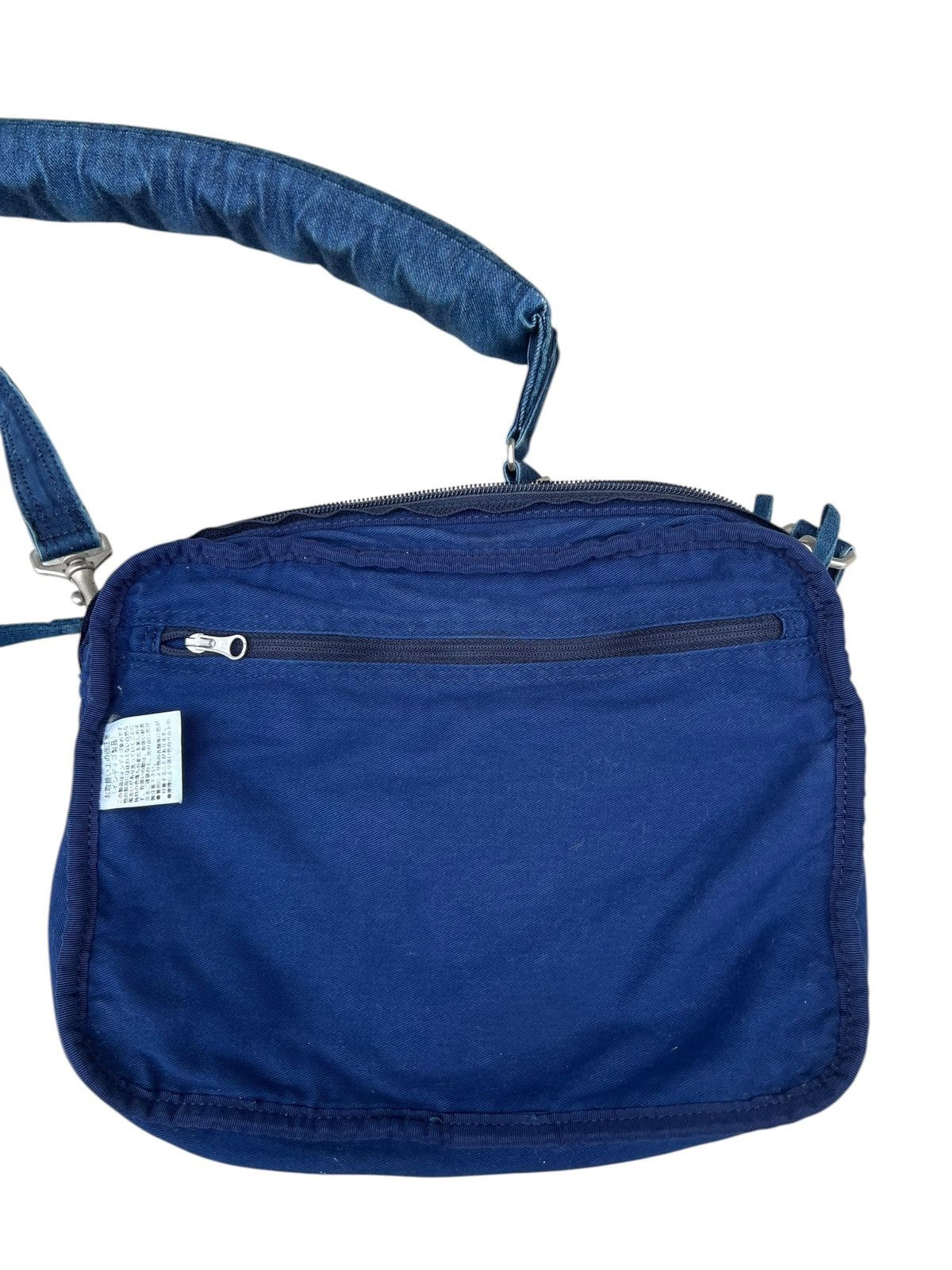 Porter Classic Porter Classic X Muatsu Fade Indigo Newton Sashiko Sling Bag Size ONE SIZE - 14 Thumbnail