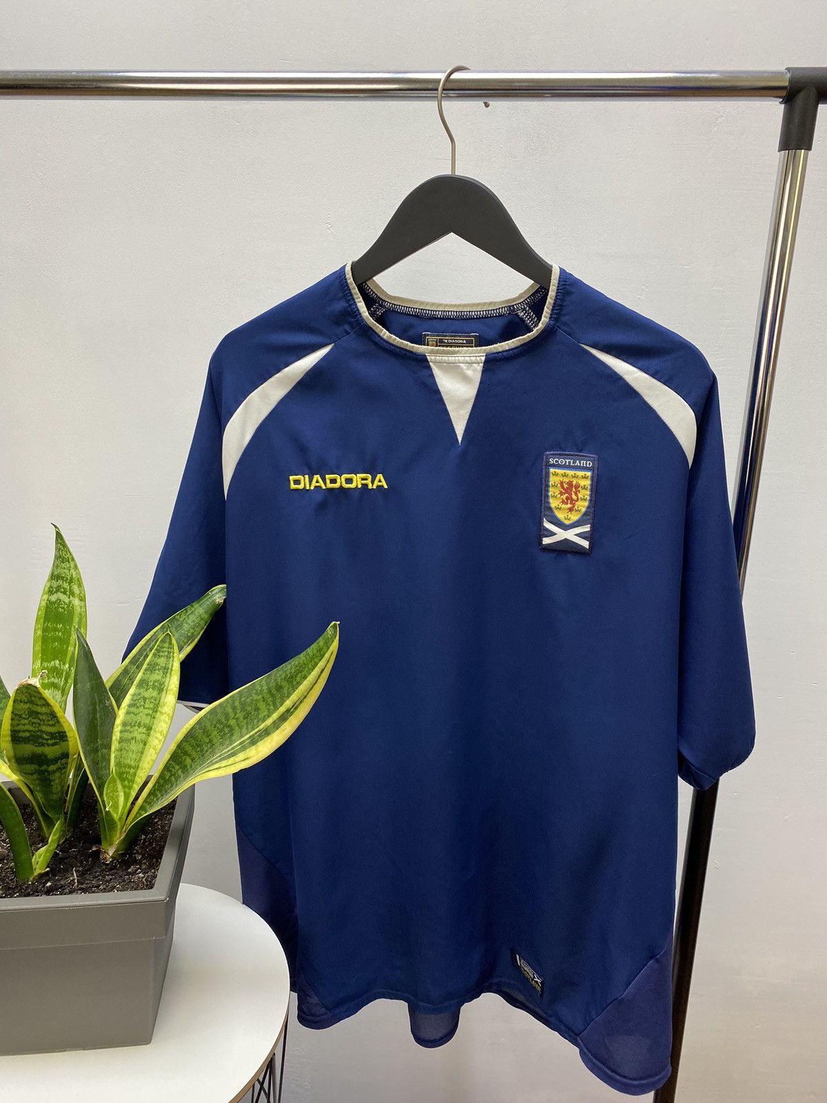 Diadora × Other SCOTLAND 2003 HOME FOOTBALL SHIRT SOCCER JERSEY DIADORA Size US XL / EU 56 / 4 - 4 Thumbnail