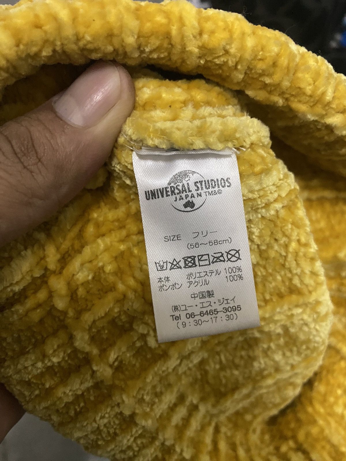 Anime × Japanese Brand Universal Studio Japan Despicable Me Minion Beanie Hat Size ONE SIZE - 5 Thumbnail