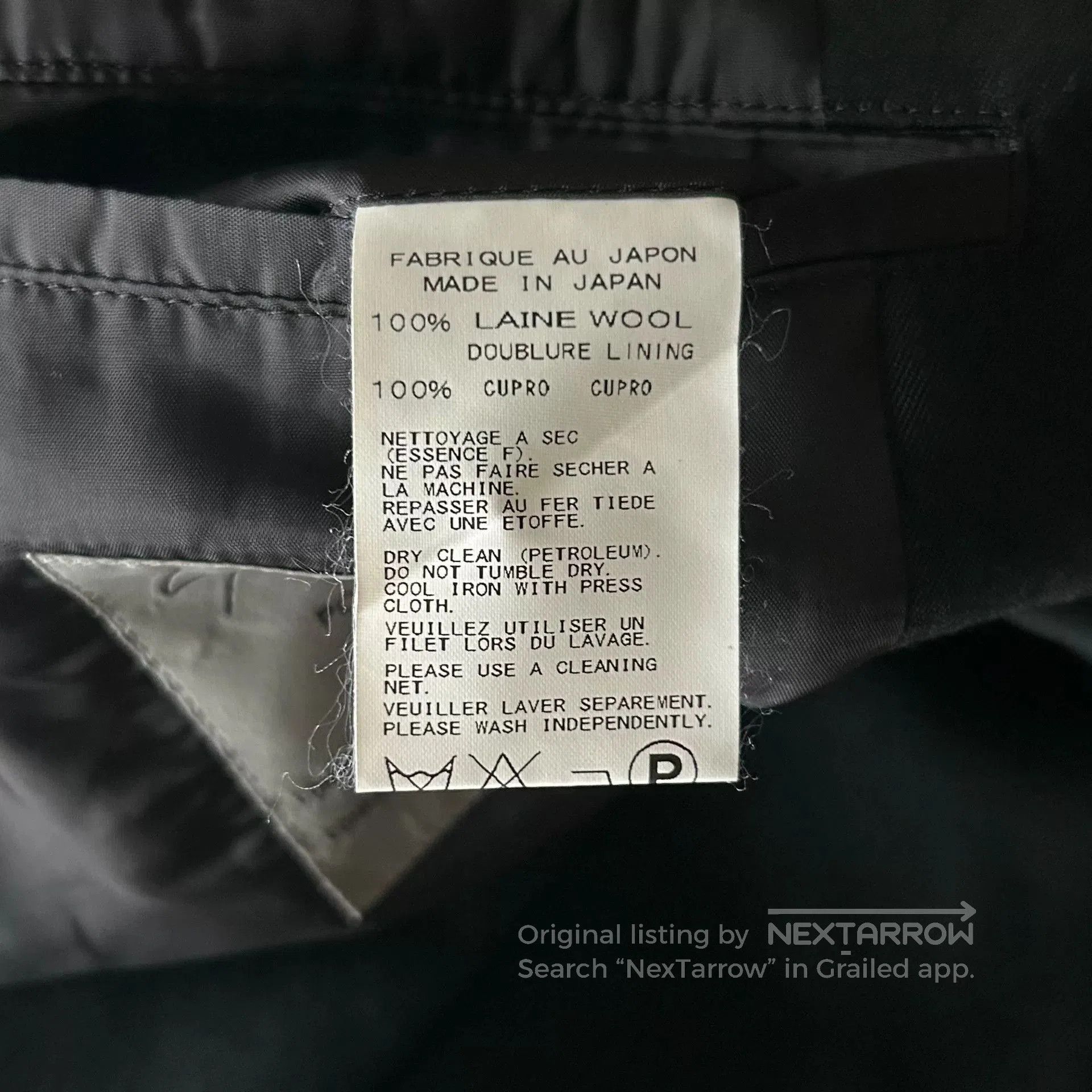 Yohji Yamamoto Yohji Yamamoto Black Wool Suit Jacket. Size US M / EU 48-50 / 2 - 7 Thumbnail
