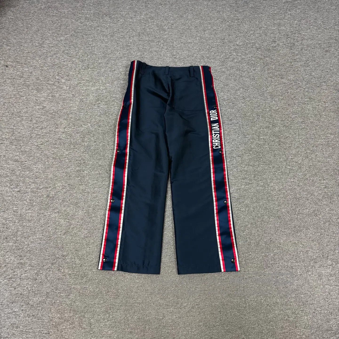 Dior Dior SIZE S Alphabetic patterned letter; wide-leg casual pa Size 26" / US 2 / IT 38 - 1 Thumbnail