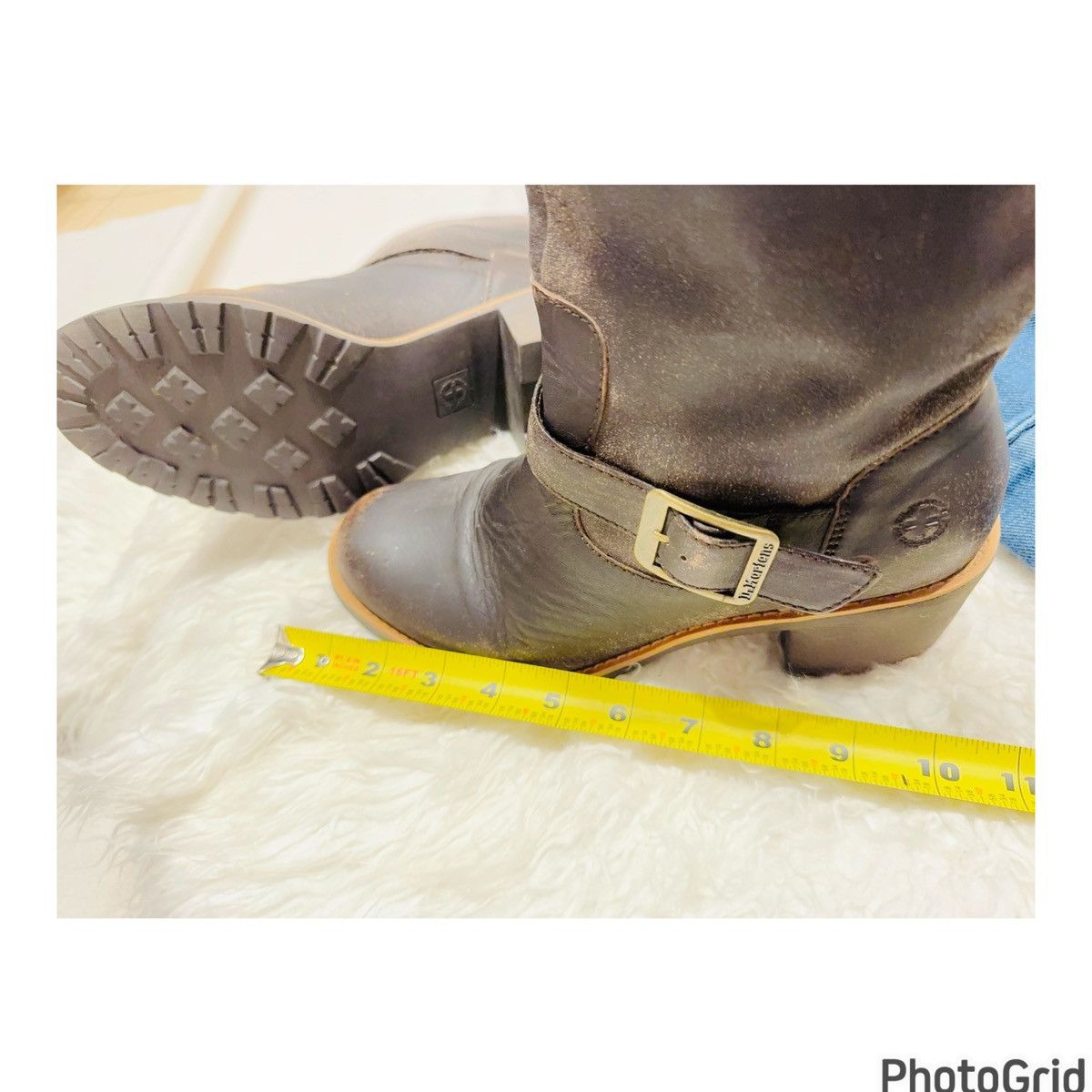 Dr. Martens Dr. Martens Becca Distressed Boots Size US 8 / IT 38 - 9 Thumbnail