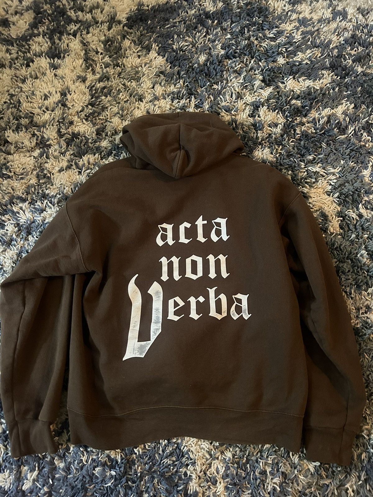 Other Vague Acta Non Verba hoodie Size US M / EU 48-50 / 2 - 2 Thumbnail