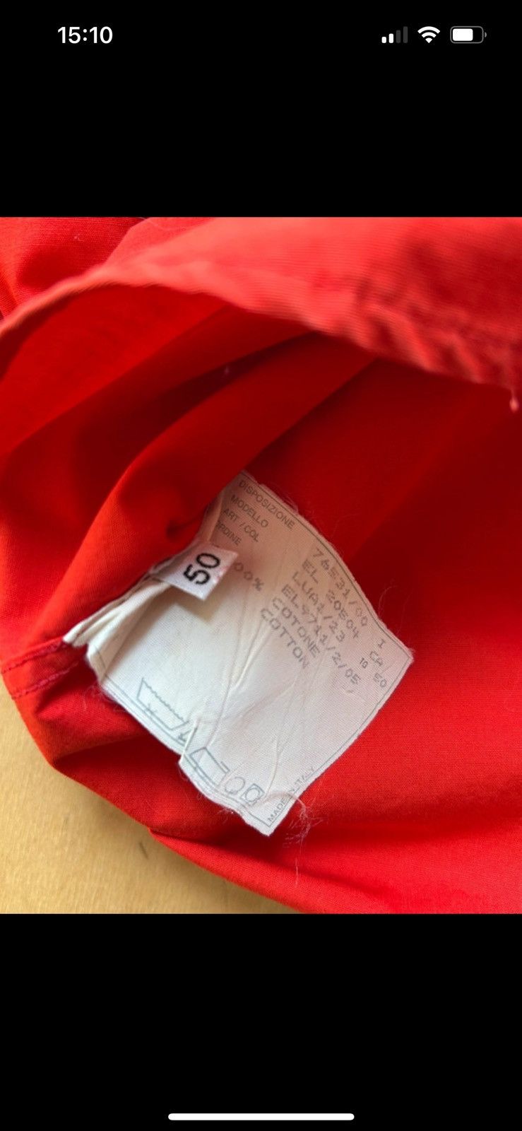 Helmut Lang Helmut Lang Red Short-Sleeved Shirt [ Vintage: 1998/1999 ] Size US M / EU 48-50 / 2 - 4 Thumbnail