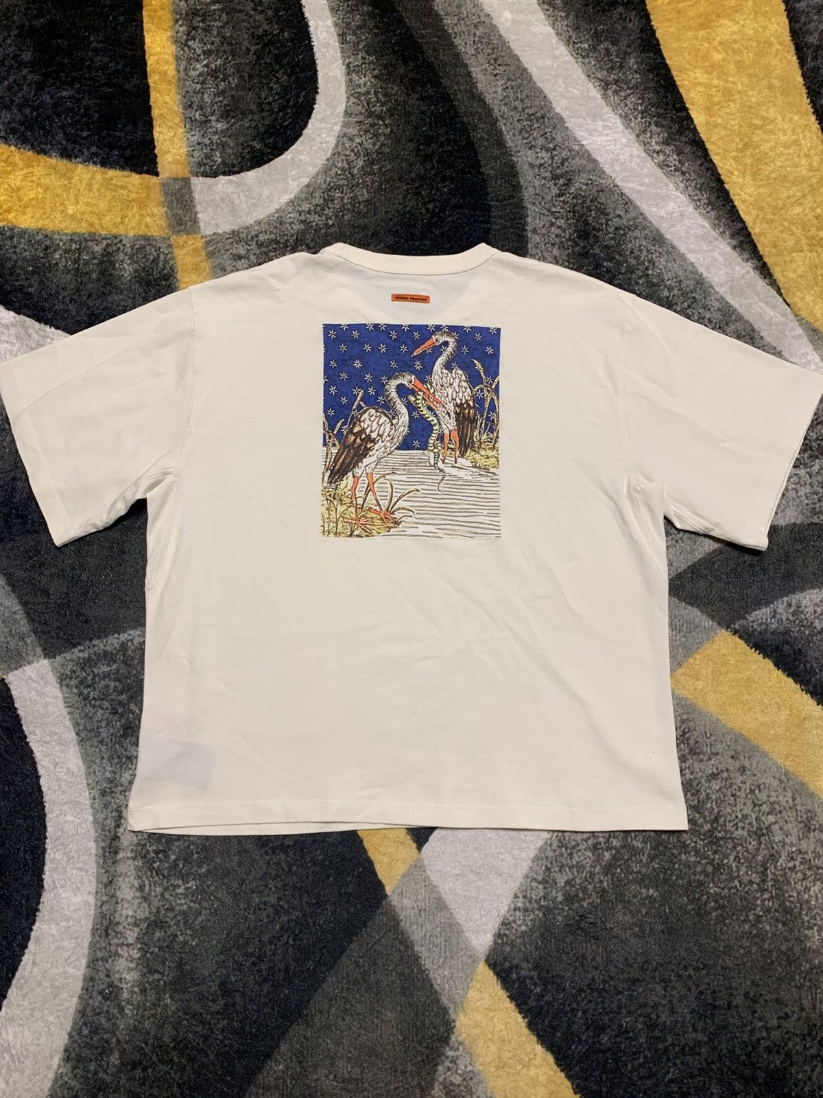 Heron Preston Heron Preston T-Shirt Birds Herons Size ONE SIZE - 2 Thumbnail
