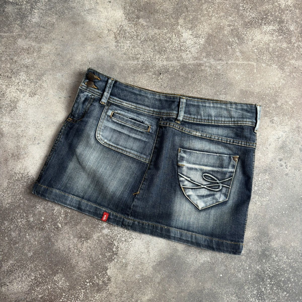 Hysteric Glamour × Japanese Brand Avant Garde Multipocket Y2K Denim Skirt Size 32" / US 10 / IT 46 - 8 Thumbnail