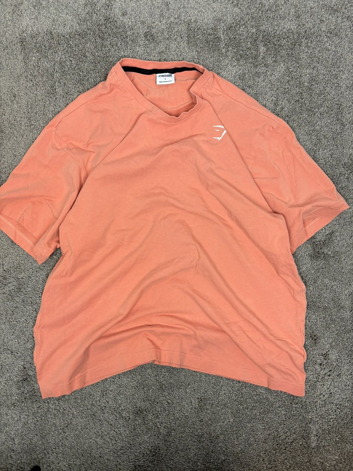 Gymshark Orange gymshark crest logo tshirt Size US L / EU 52-54 / 3 - 1 Thumbnail