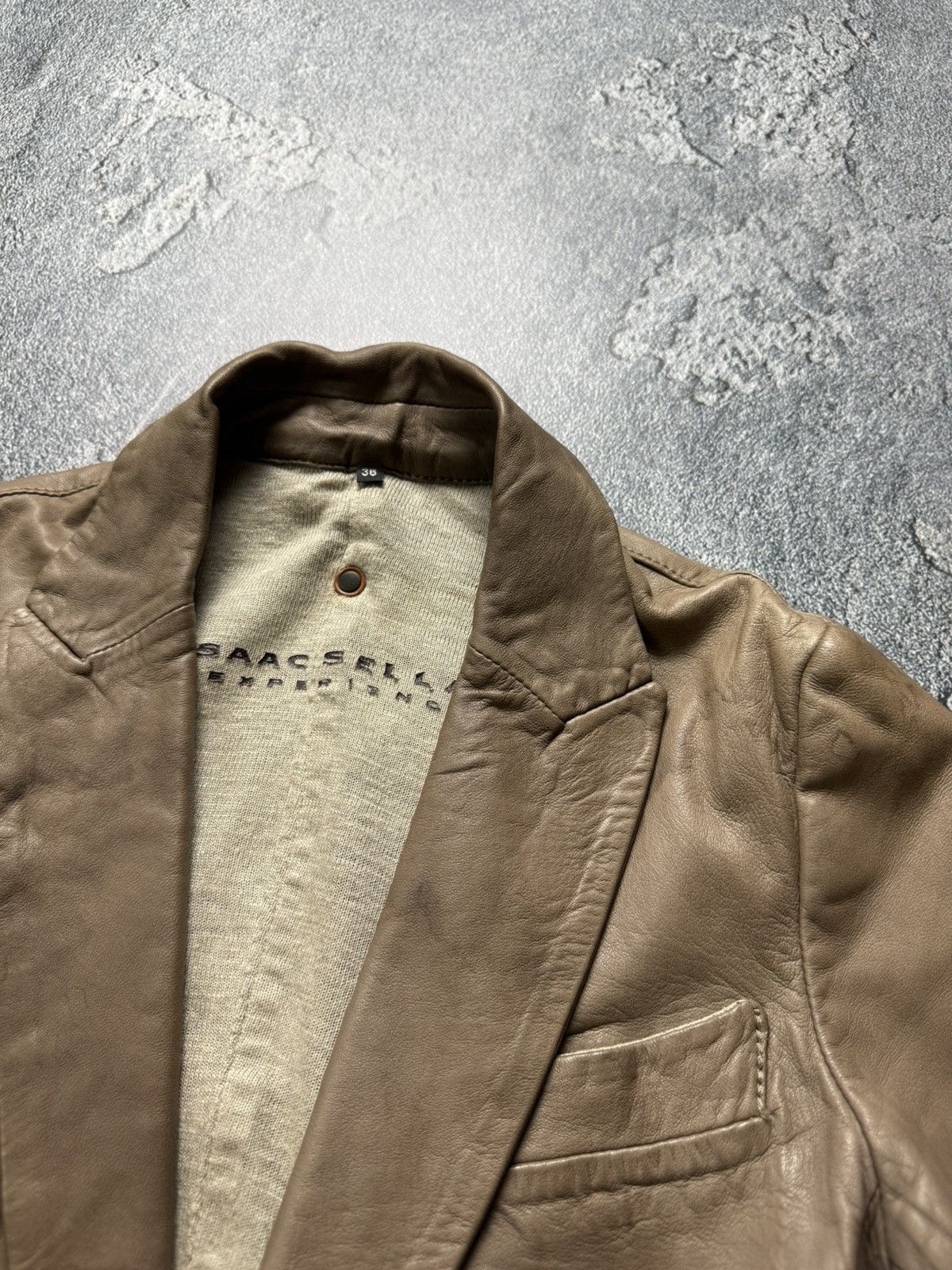 Isaac Sellam Experience Isaac Sellam Experience Archive Lamp Leather Jacket Blazer Size S / US 4 / IT 40 - 10 Thumbnail
