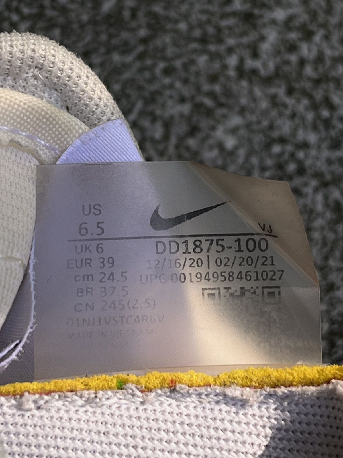 Nike × Sacai Nike sacai x VaporWaffle 'Sail Gum' Size US 6.5 / EU 39-40 - 8 Thumbnail
