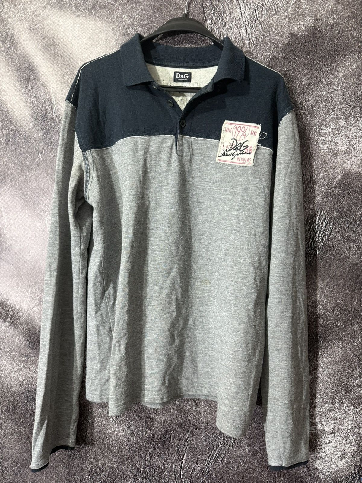 Avant Garde x Dolce & Gabbana 長袖Tシャツ　90s DOLCE & GABBANA WOMENS LONG SLEEVE T-SHIRT TOP VINTAGE HIGH