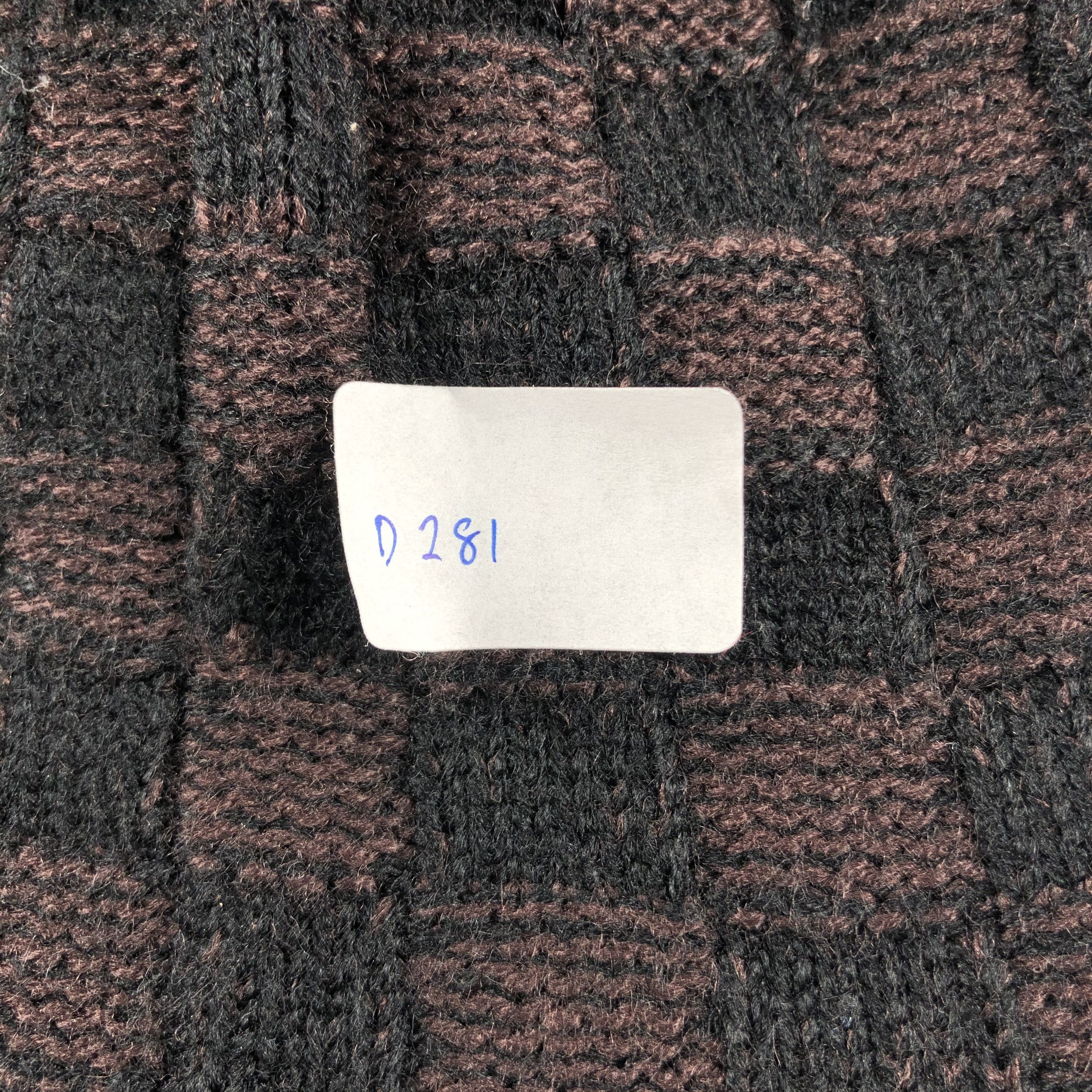 Japanese Brand × Vintage Unknown Checker Beanie Snow Hat Snow Cap -D281 Size ONE SIZE - 5 Thumbnail