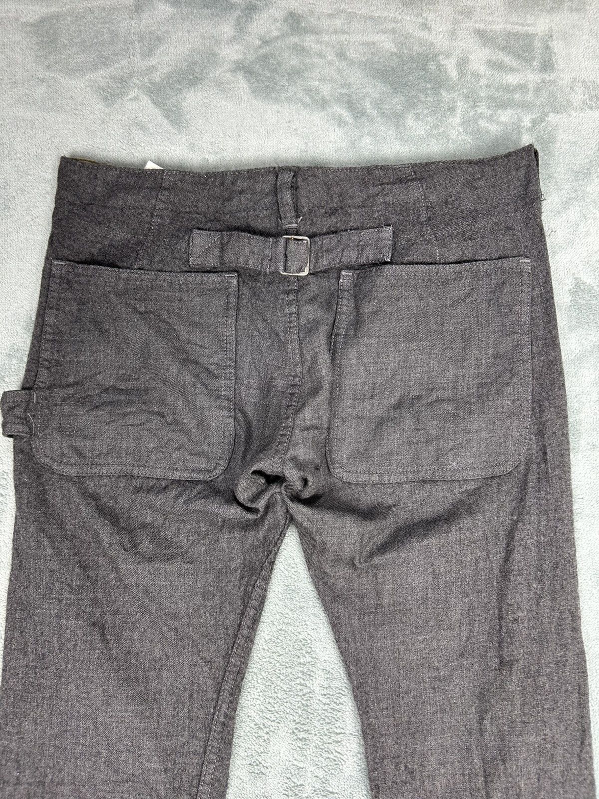 Junya Watanabe Comme des Garcons x Junya Watanabe Wool Buckle Pants S0208 Size US 31 - 11 Thumbnail
