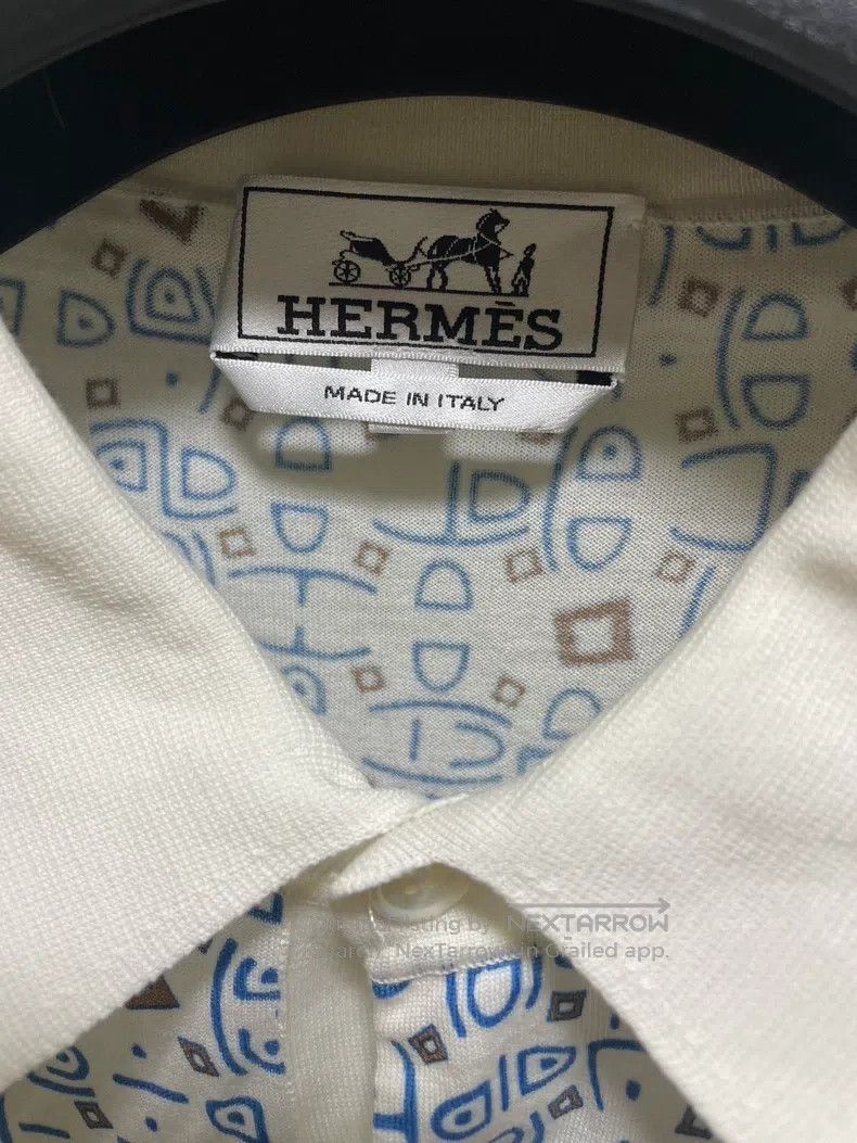 Hermes Hermes Knit short-sleeve polo/t-shirt Size US M / EU 48-50 / 2 - 4 Thumbnail