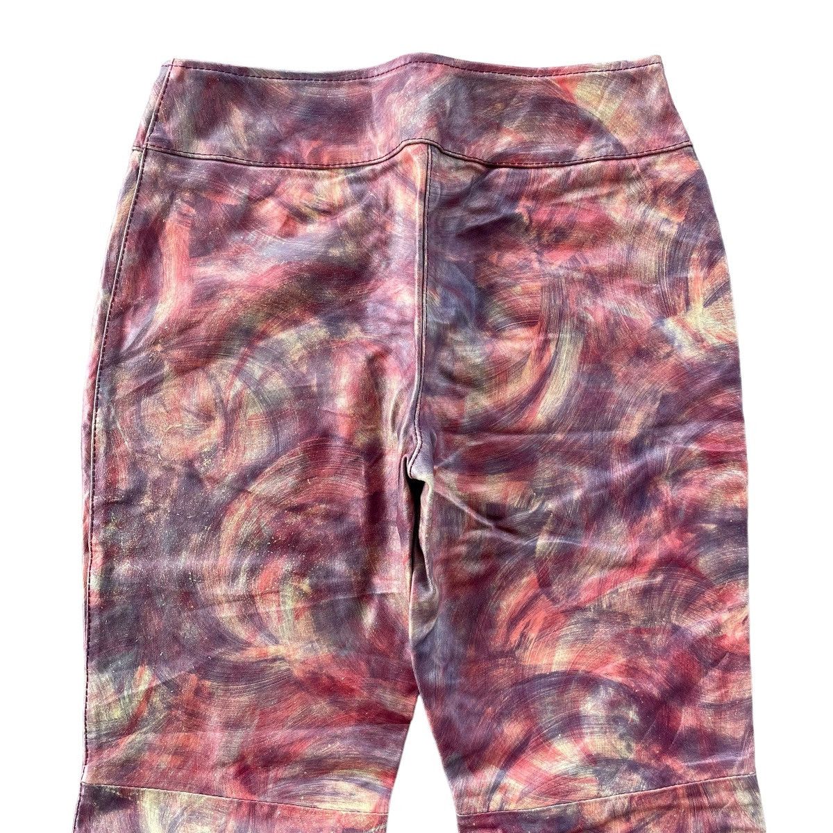 Missoni 2000s Missoni Multicolor Flare Leather Pants Size US 29 - 9 Thumbnail