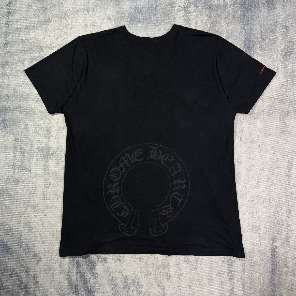 Chrome Hearts Minimalist Tonal Horseshoe Tee Size US XXL / EU 58 / 5 - 1 Thumbnail