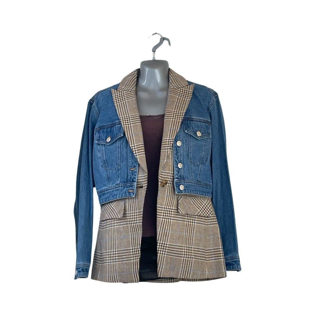 Veronica Beard Keaton Combo Dickey Jacket Size XS / US 0-2 / IT 36-38 - 4 Thumbnail