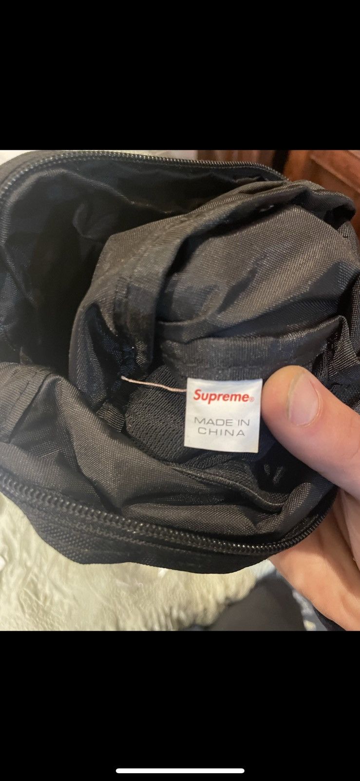 Supreme 100% Authentic SS18 Supreme Shoulder Bag Black Size ONE SIZE - 5 Thumbnail