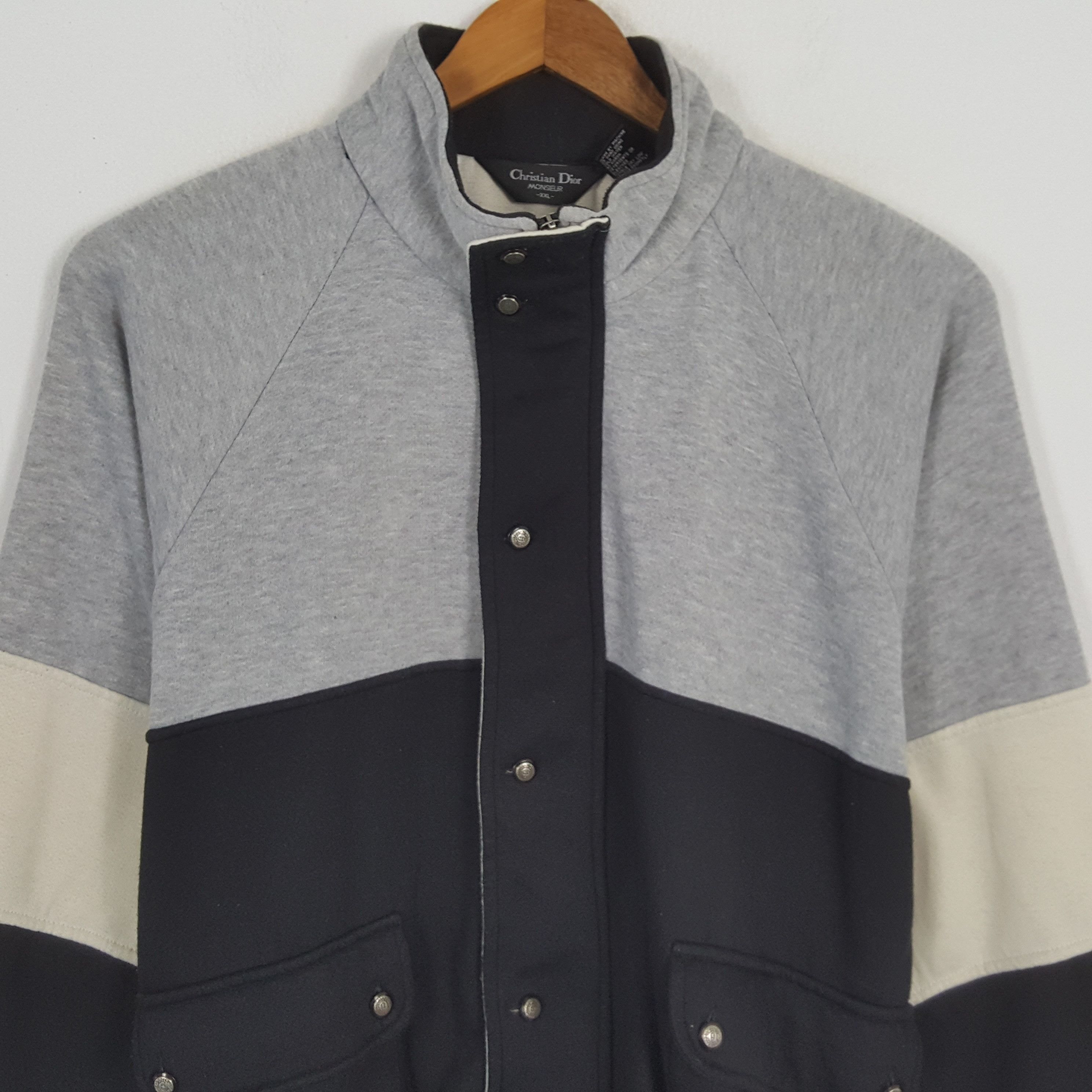 Christian Dior Monsieur × Vintage Vintage CHRISTIAN DIOR Italian Fashion Brand Sweaters Size US XXL / EU 58 / 5 - 4 Thumbnail