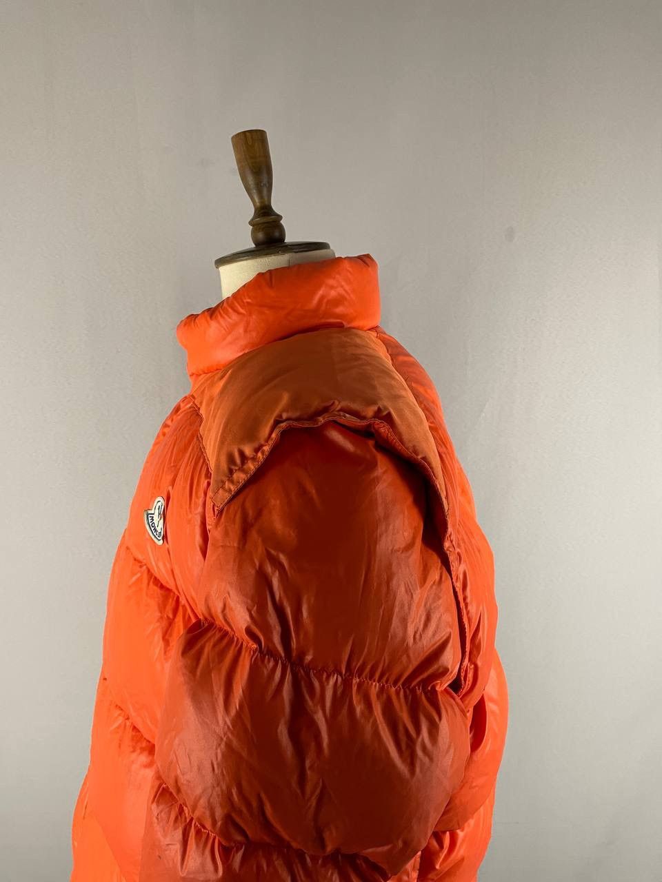 Moncler Moncler Down Jacket Vintage Orange Grenoble Size US XL / EU 56 / 4 - 15 Thumbnail