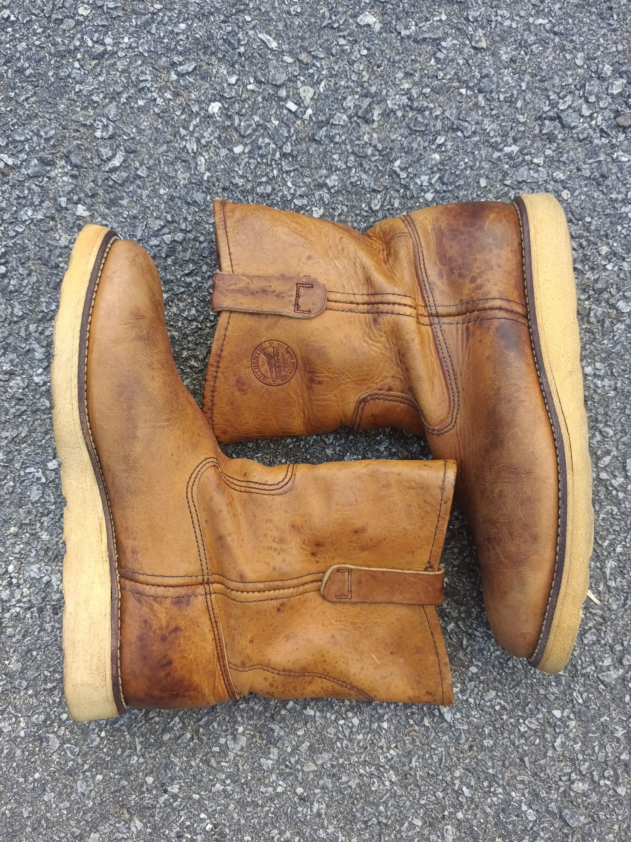 USA製★RED WING ペコスブーツ 9 E 27.5 1188 Red Wing × Vintage Redwing 1188 abilene roughtout Pecos | Grailed