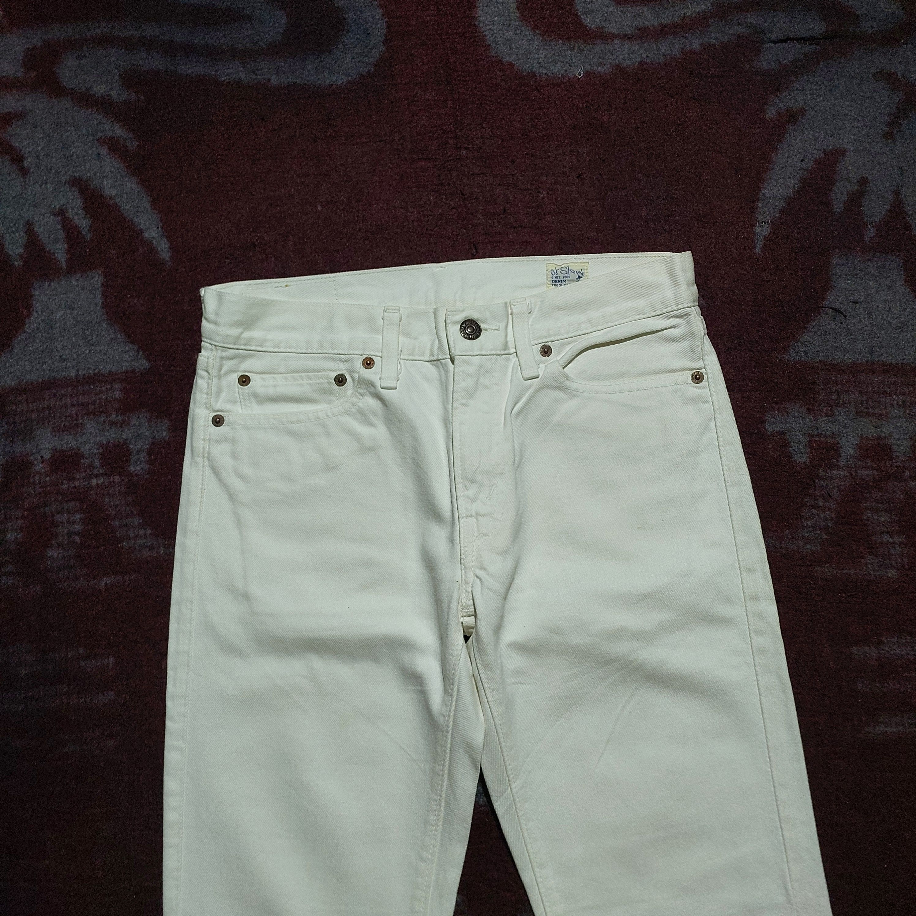 Orslow Orslow Japan white slim fit jeans Size US 30 / EU 46 - 2 Thumbnail