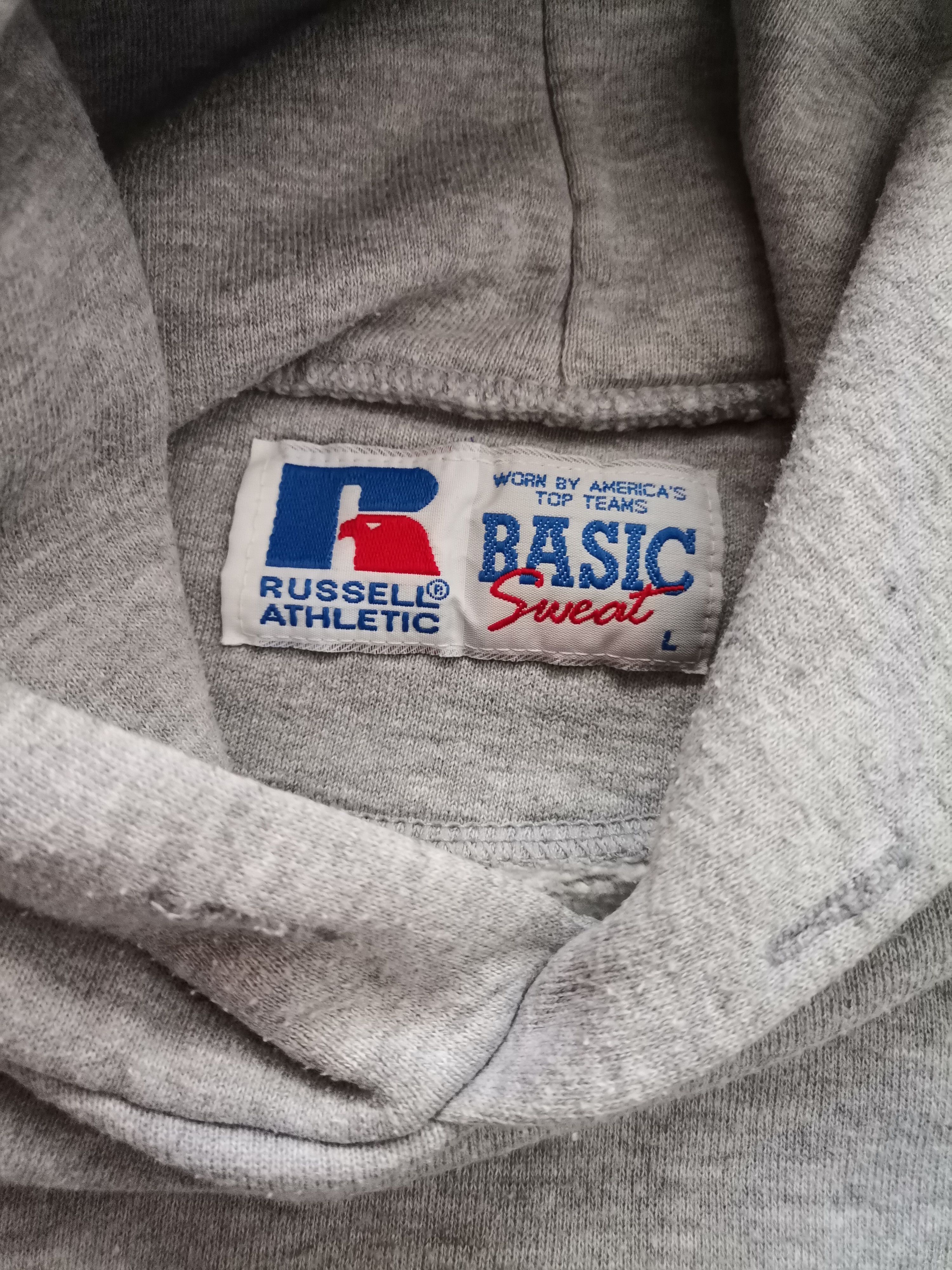 Russell Athletic Vintage Russell Athletic Hoodie Size US L / EU 52-54 / 3 - 3 Thumbnail