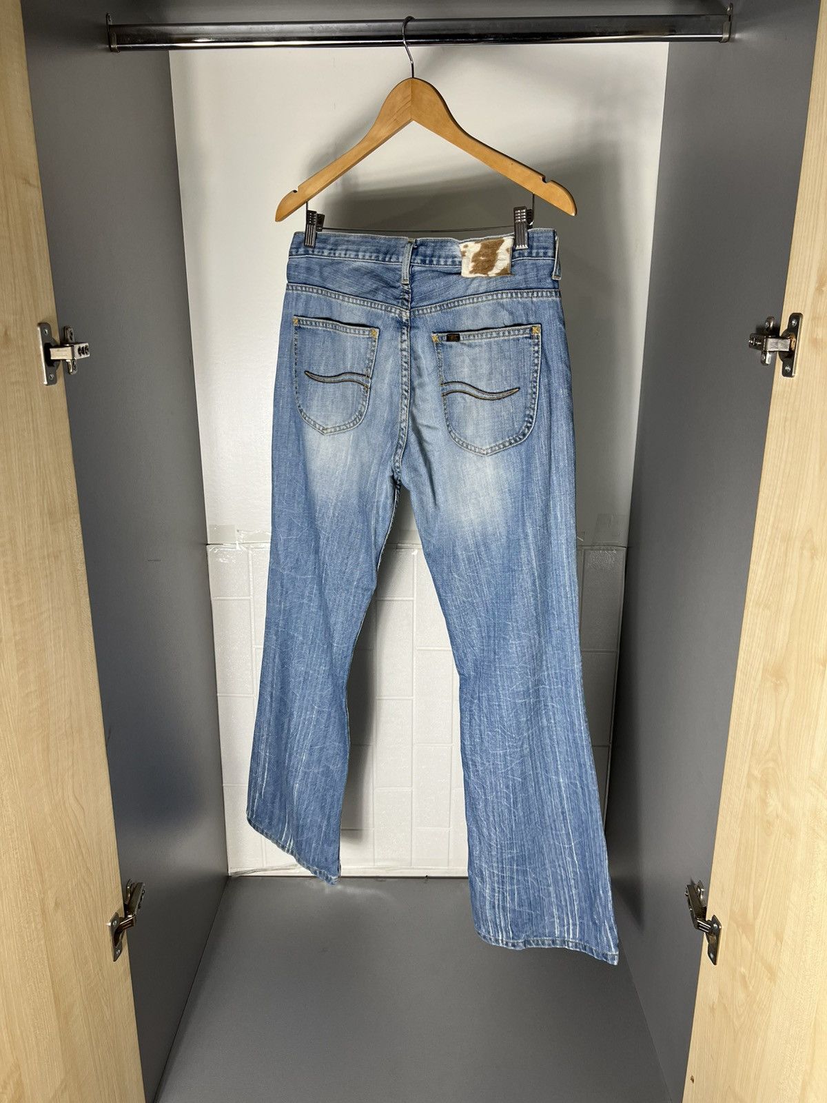 Lee VINTAGE LEE PREMIUM QUALITY BAGGY JEANS DENIM RETRO Y2K 90s Size US 32 / EU 48 - 17 Thumbnail