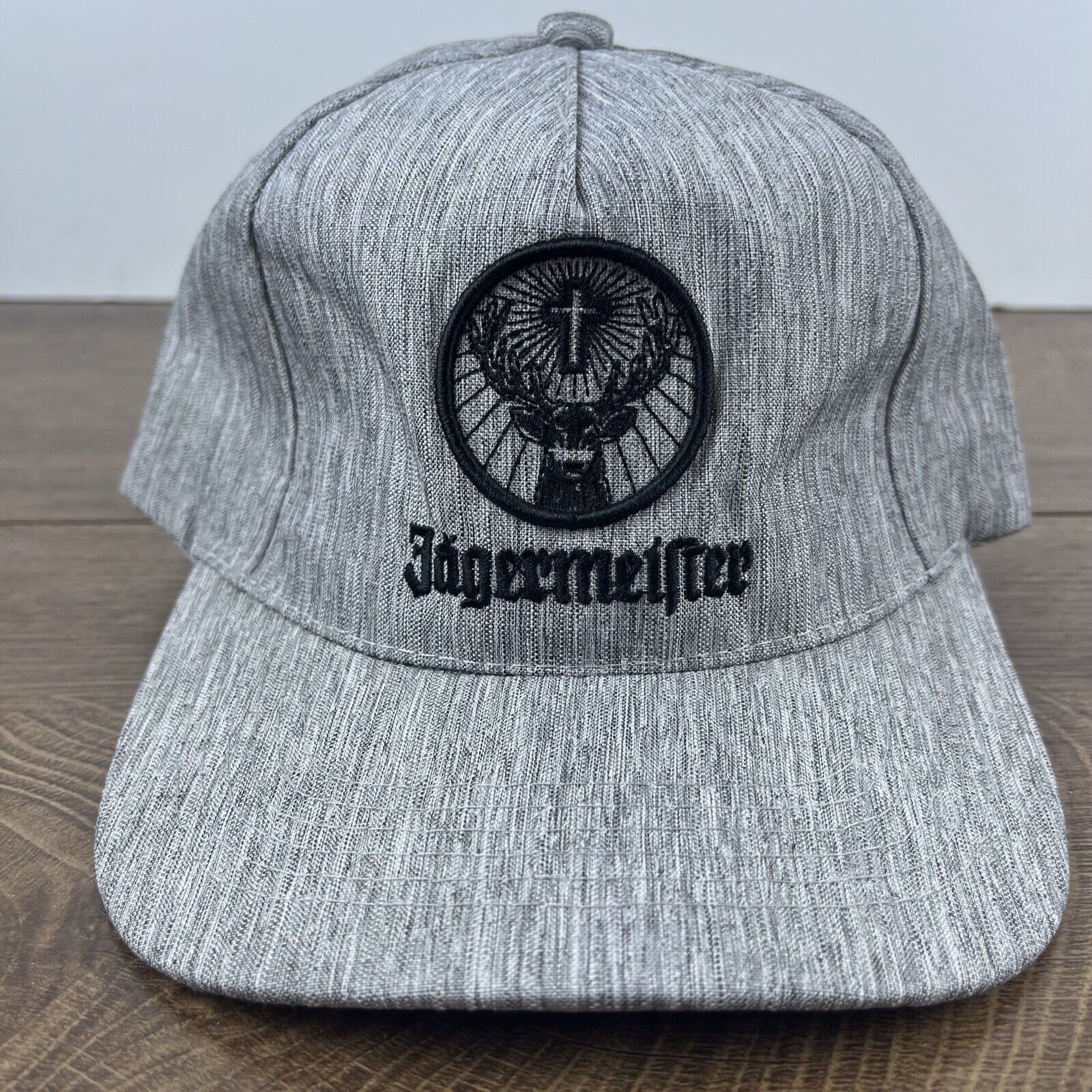Jagermeister Jagermeister Hat Gray Cap Adjustable Jagermeister Hat Gray A Size ONE SIZE - 3 Thumbnail