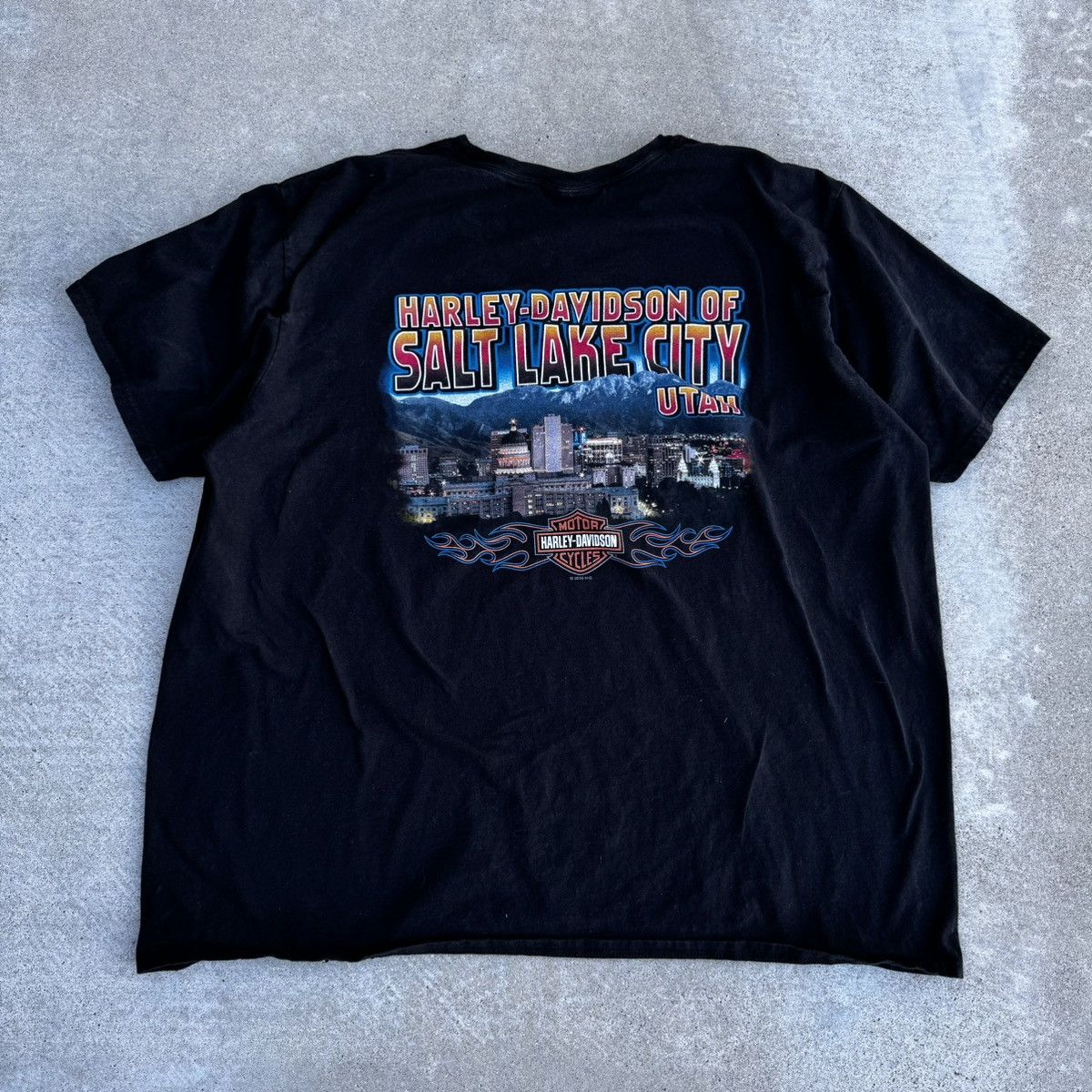 Harley Davidson × JNCO × Nike Vintage Y2K Black Harley Davidson Skull Graphic Tee AZ XL Size US XL / EU 56 / 4 - 5 Thumbnail