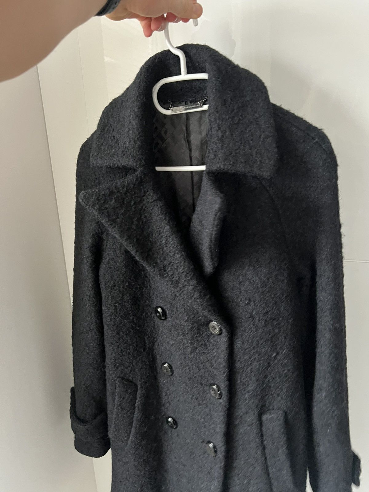 Diane von Furstenberg Diane Von Furstenberg Alpaka Wool Luxury Premium Coat Size XS / US 0-2 / IT 36-38 - 4 Thumbnail